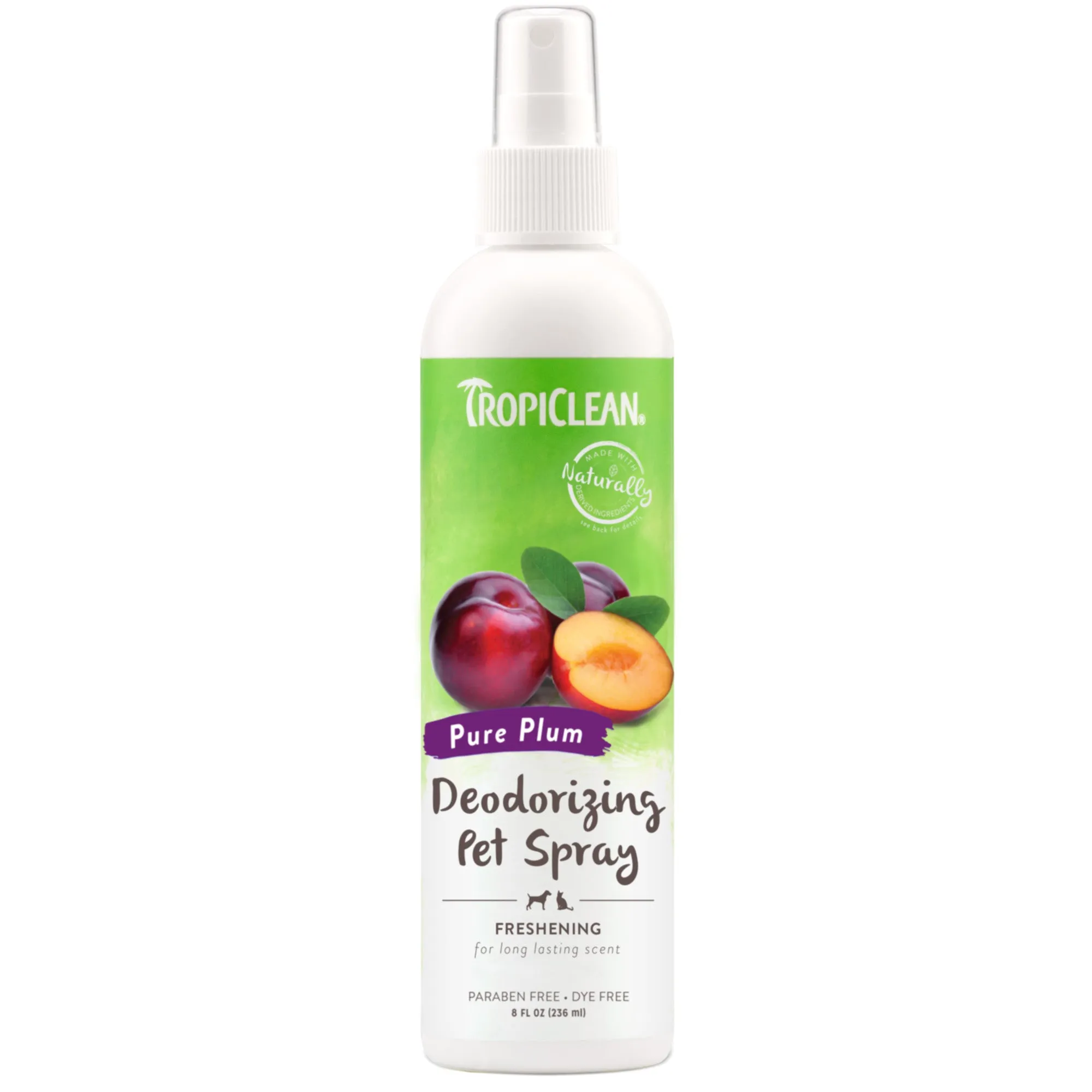 20% OFF: TropiClean Pure Plum Deodorizing Pet Spray