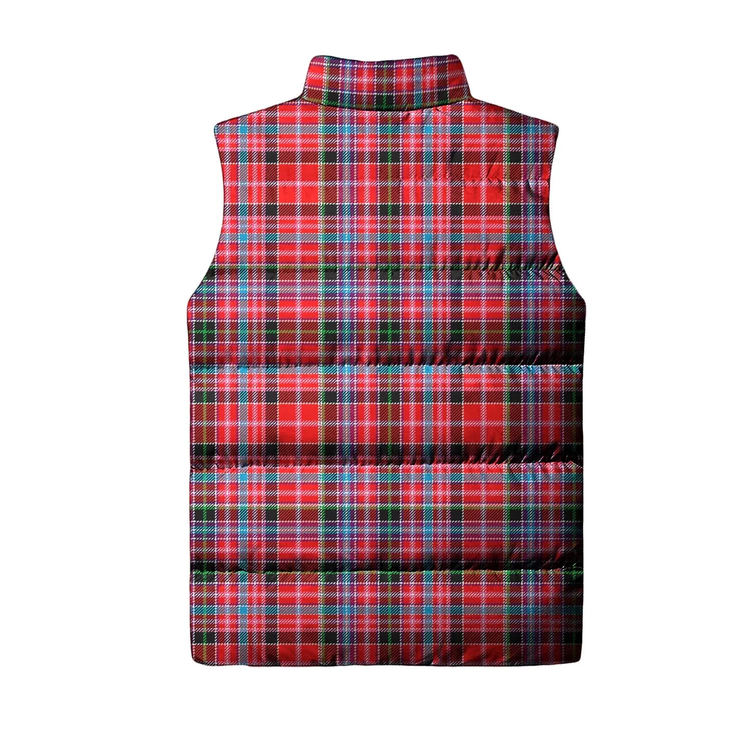 Aberdeen District Tartan Sleeveless Puffer Jacket