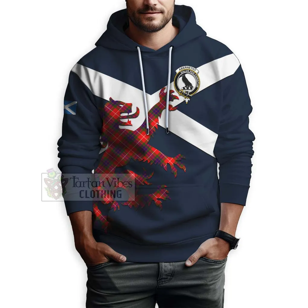 Abernethy Tartan Lion Rampant Hoodie Proudly Display Your Heritage with Alba Gu Brath and Clan Name