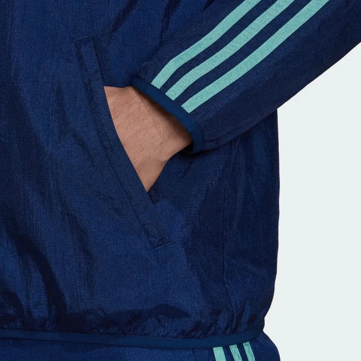 Adidas 2021-22 Arsenal Icons Woven Track Jacket - Mystery Blue