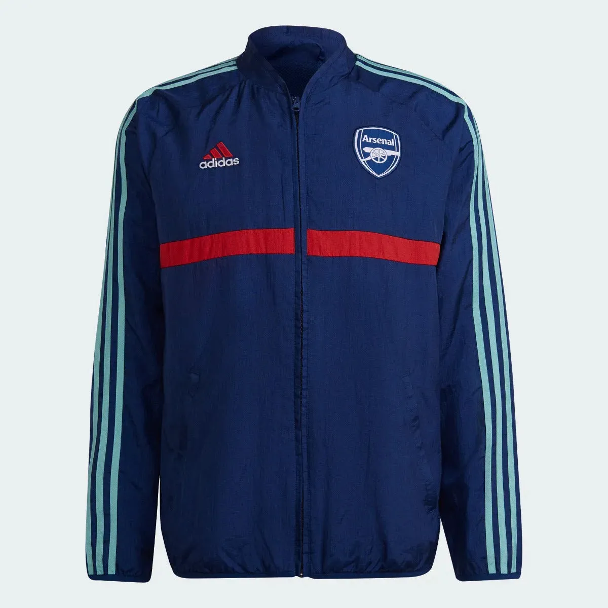 Adidas 2021-22 Arsenal Icons Woven Track Jacket - Mystery Blue