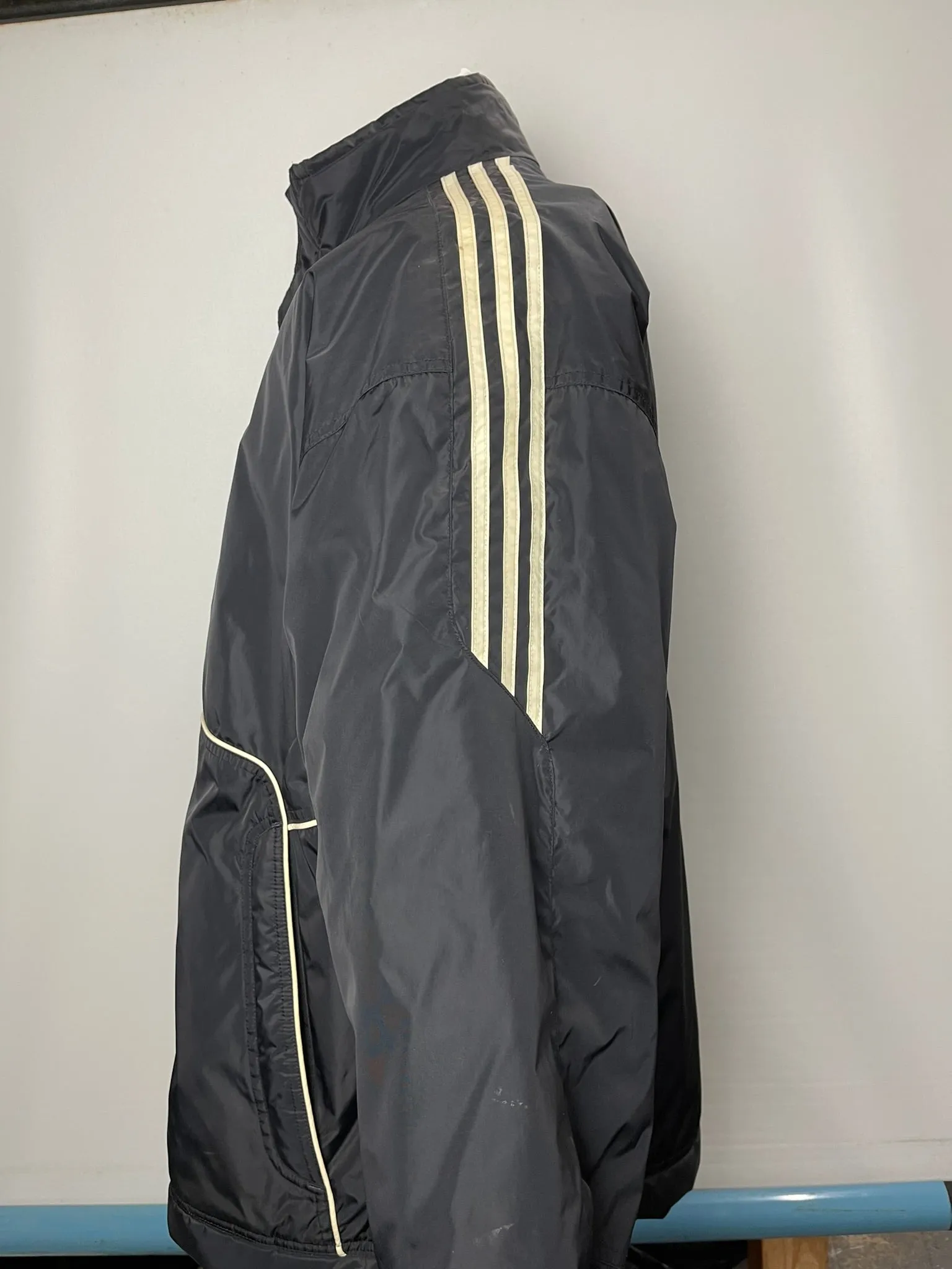 Adidas Black Puffer Jacket Size 38/40