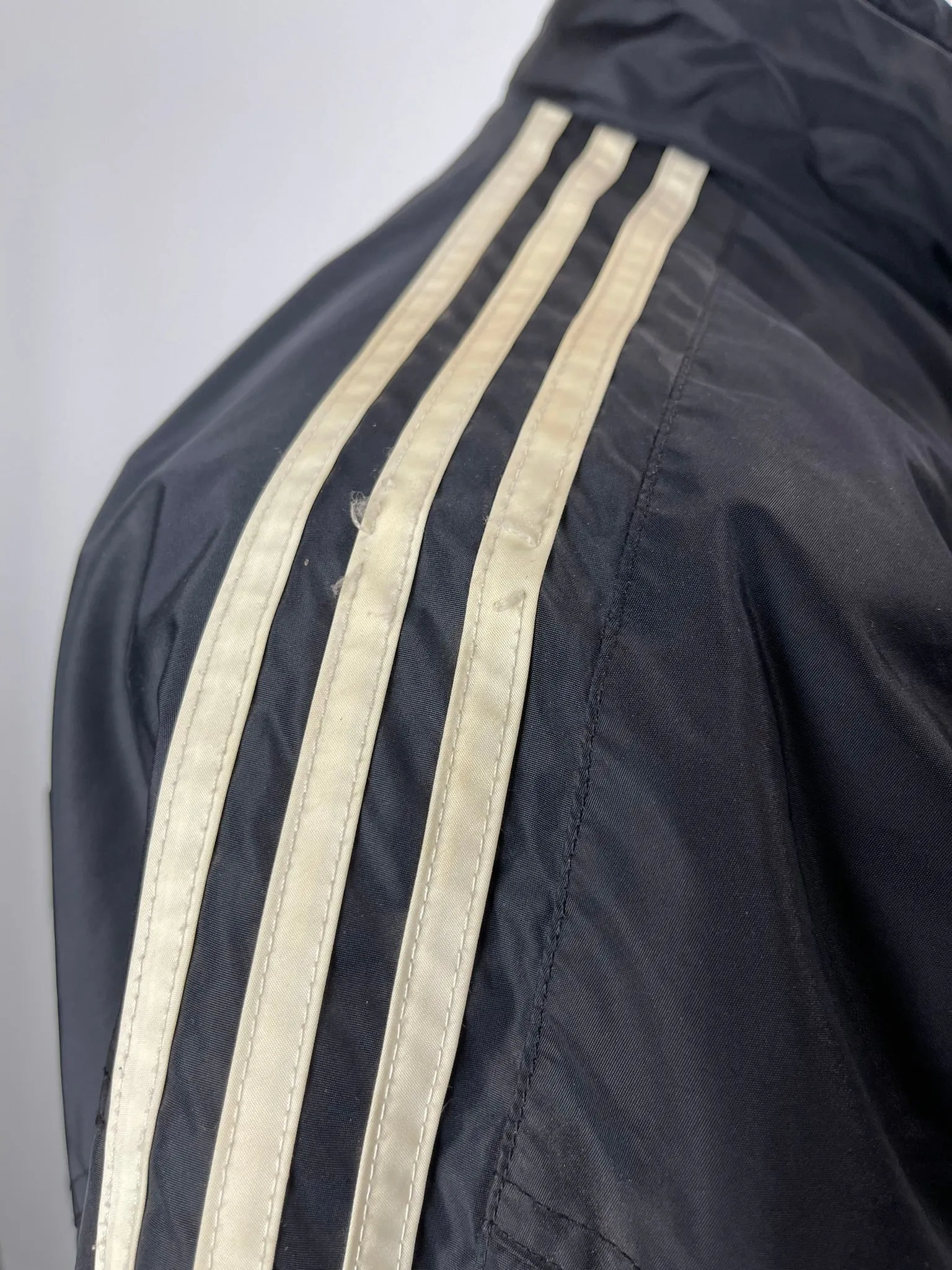 Adidas Black Puffer Jacket Size 38/40