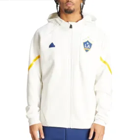 adidas LA Galaxy D4GMD Anthem Hoodie Jacket 2024 (White)