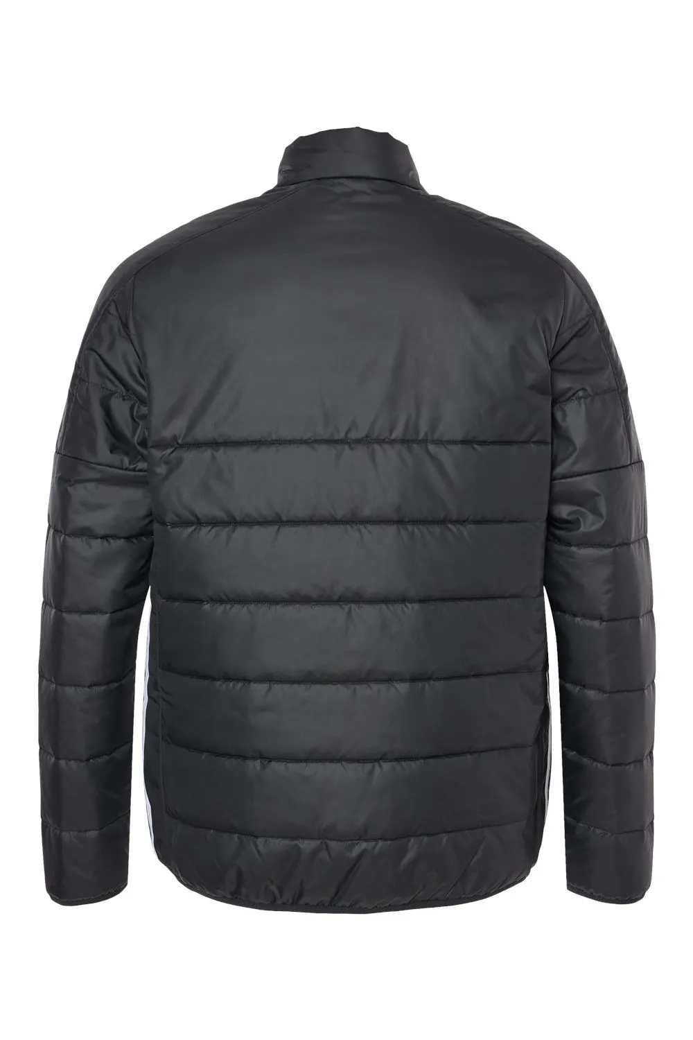 Adidas Mens Full Zip Puffer Jacket - Black