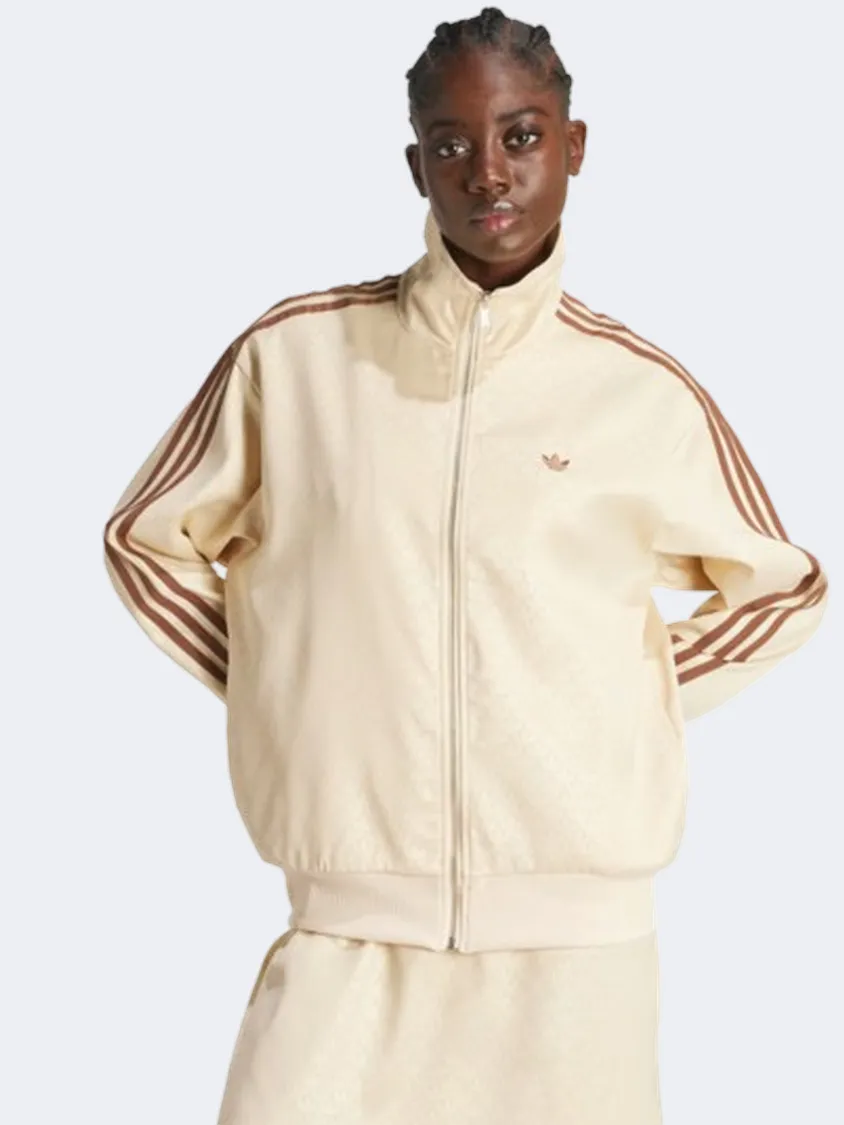 Adidas Monogram Women Original Jacket Crystal Sand