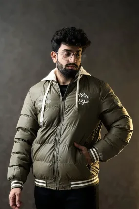 Aether Mocha Mist Double Sided Puffer Jacket - 1124106