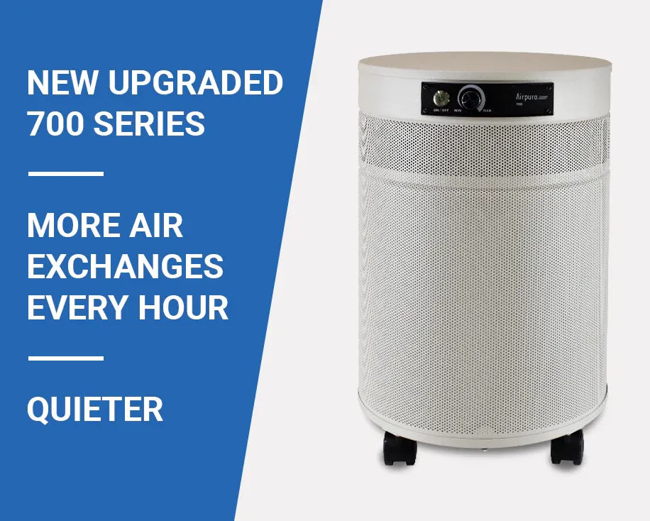 AirPura C700 DLX for Chemicals and Gas Abatement Plus Air Purifier