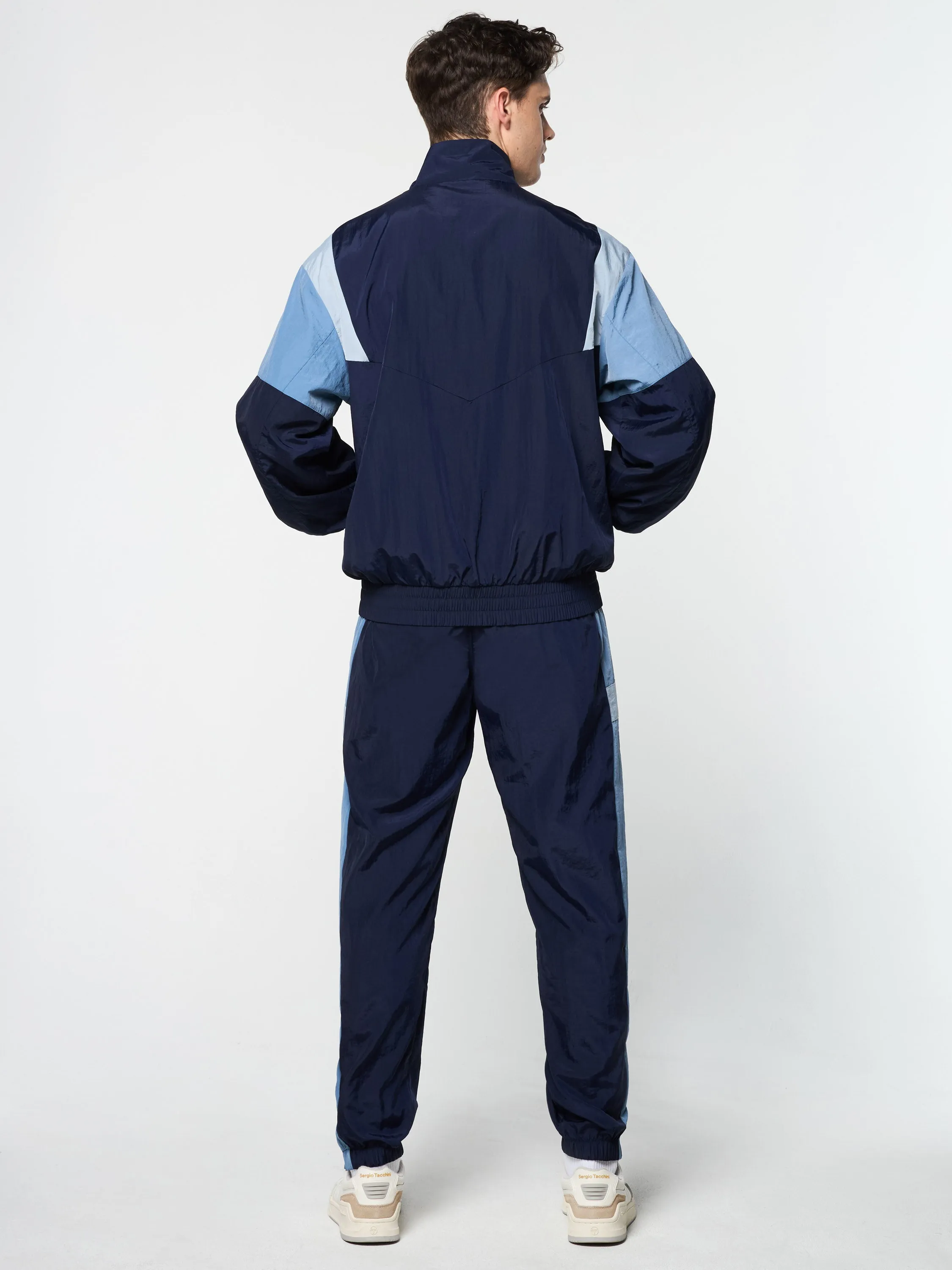 Angolo Track Jacket- Maritime Blue