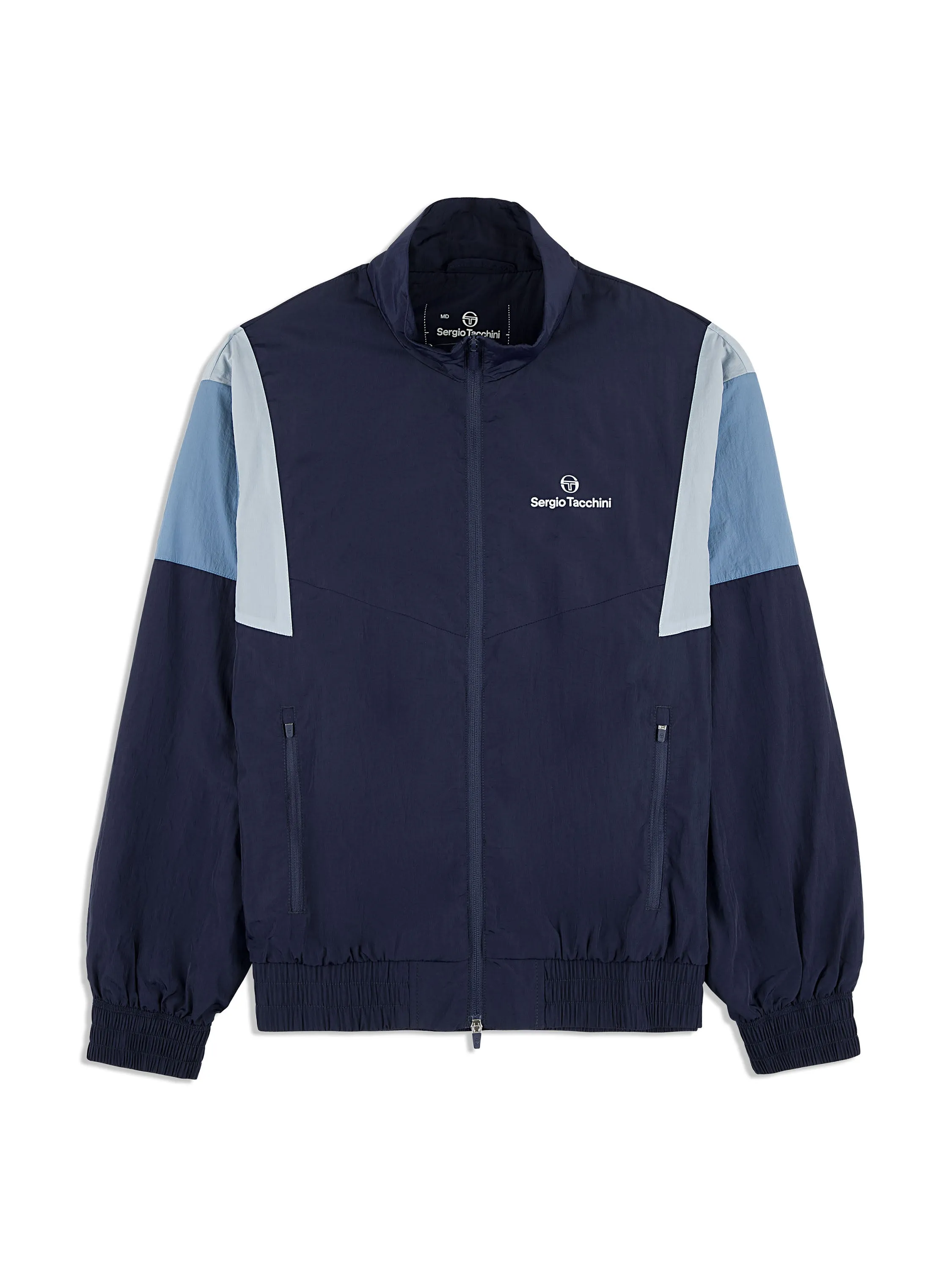 Angolo Track Jacket- Maritime Blue