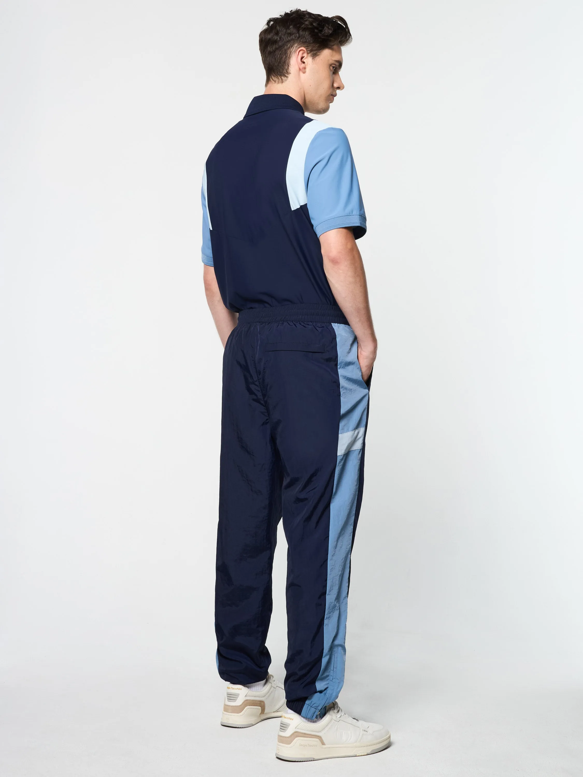 Angolo Track Pant- Maritime Blue