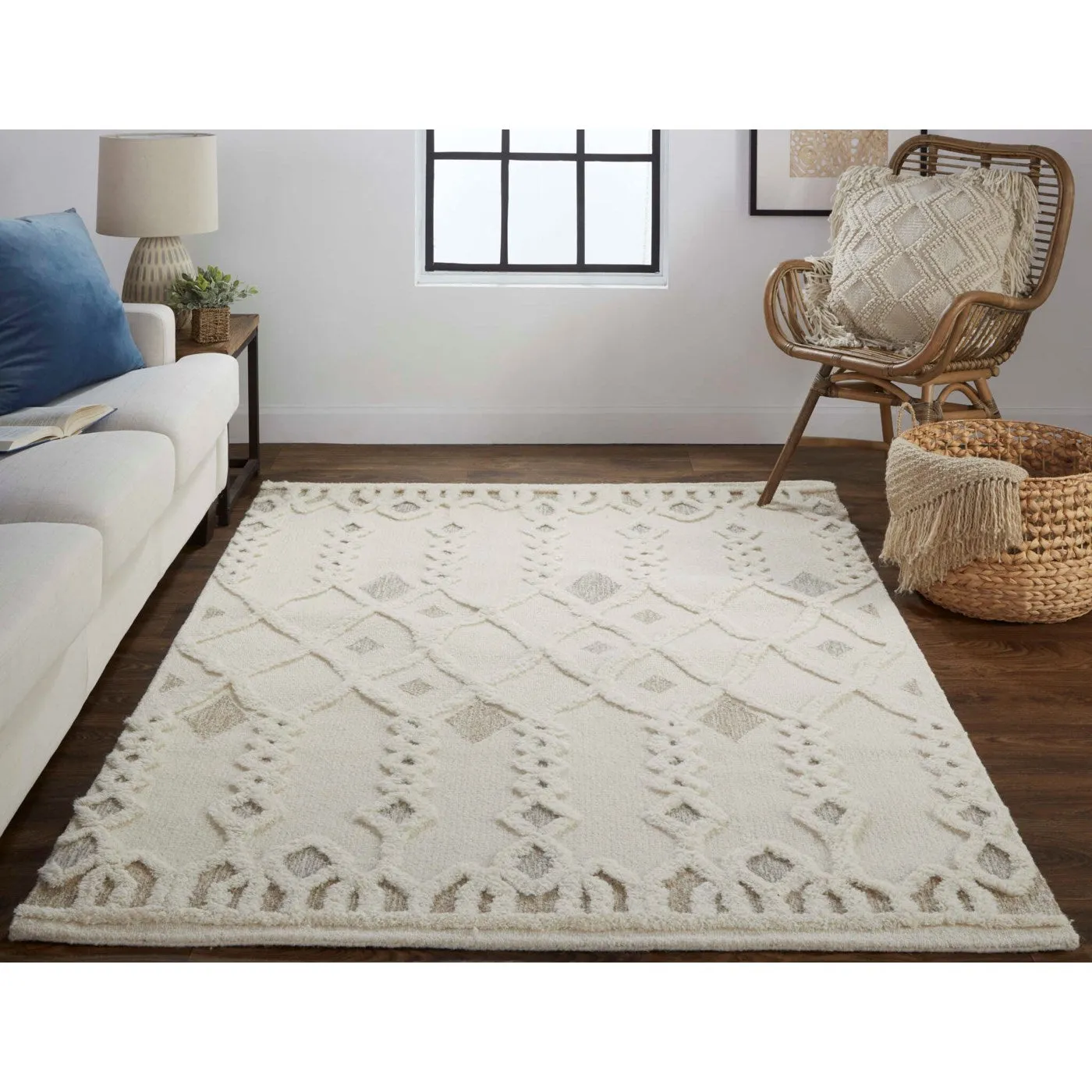 Anica Tufted Ivory Rug