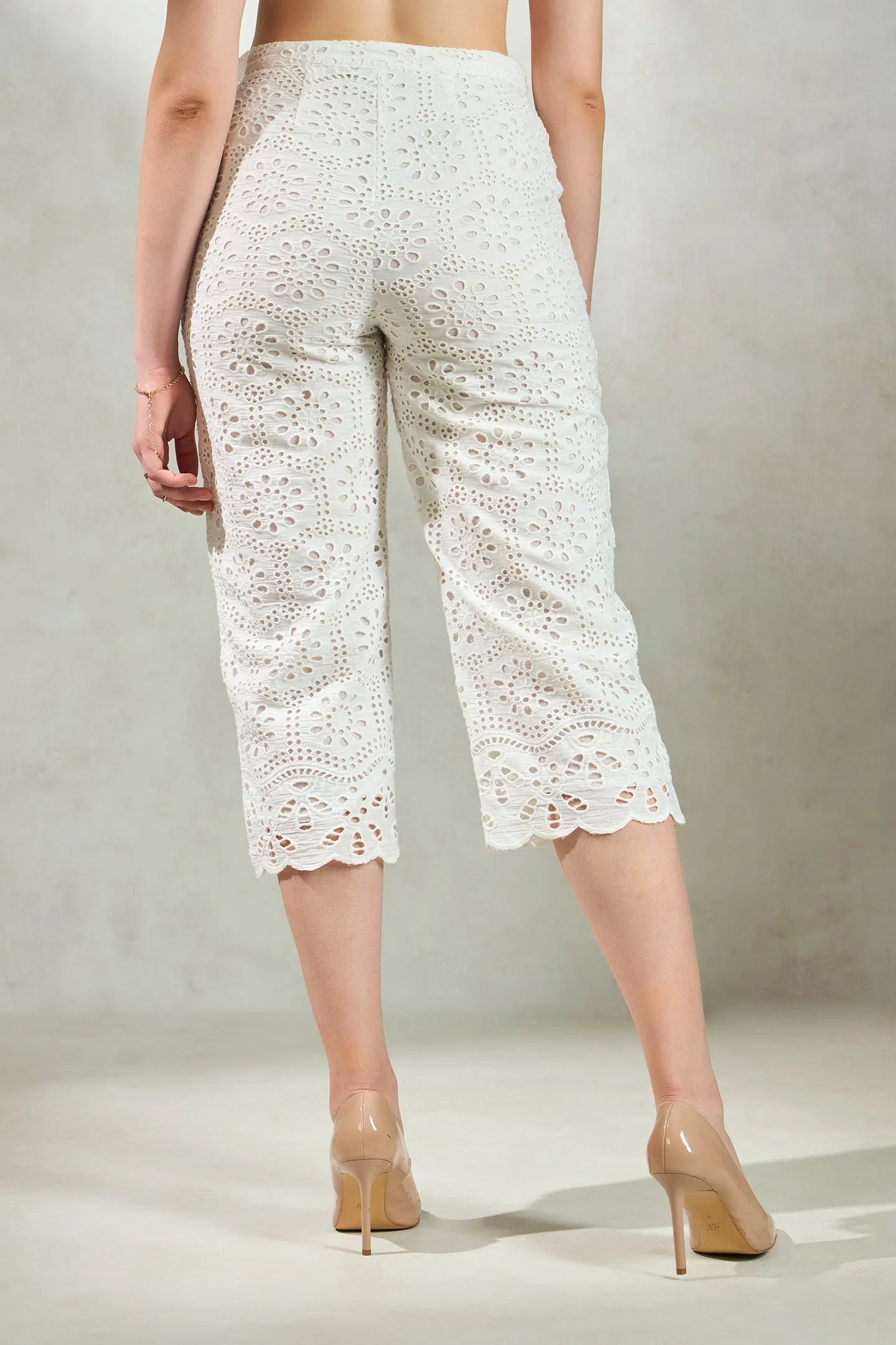 Annet|Schiffli Capri Trousers