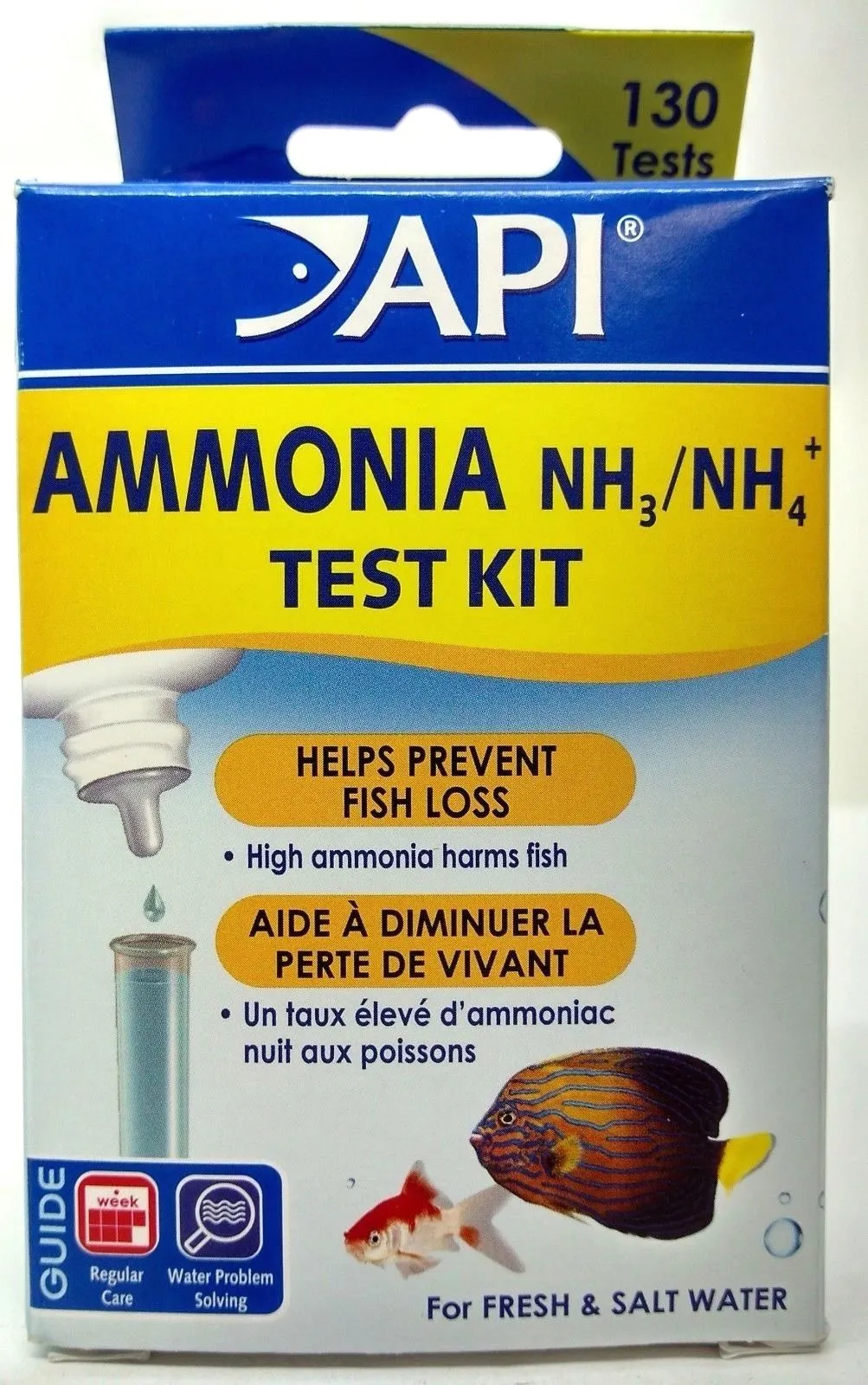 API - Ammonia Test Kit - 130 Tests