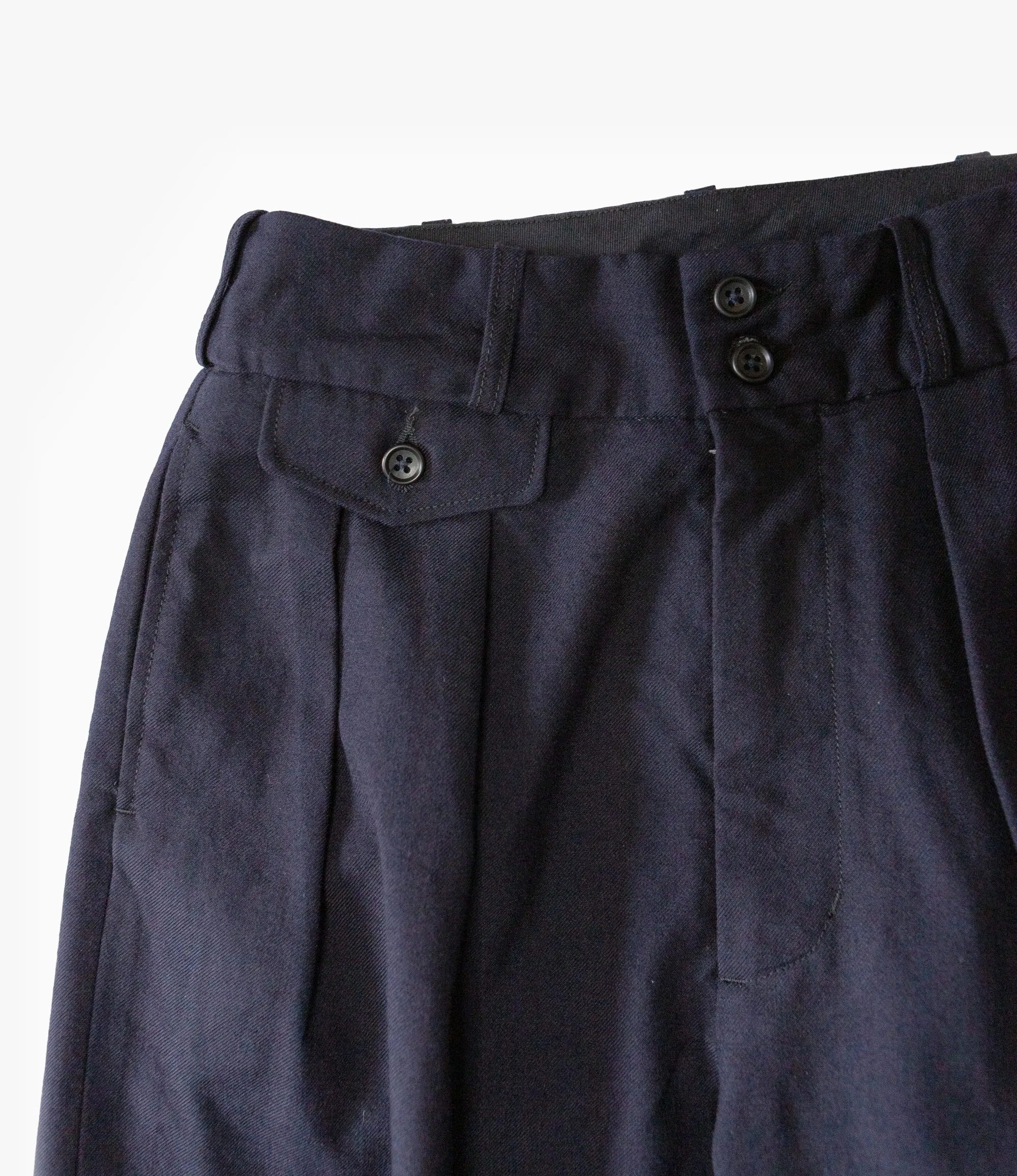 Arthur Pant - Dark Navy Wool Uniform Serge