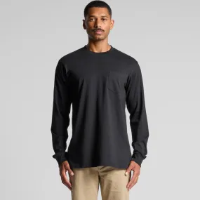 Ascolour Mens Classic Pocket L/S Tee (5072)