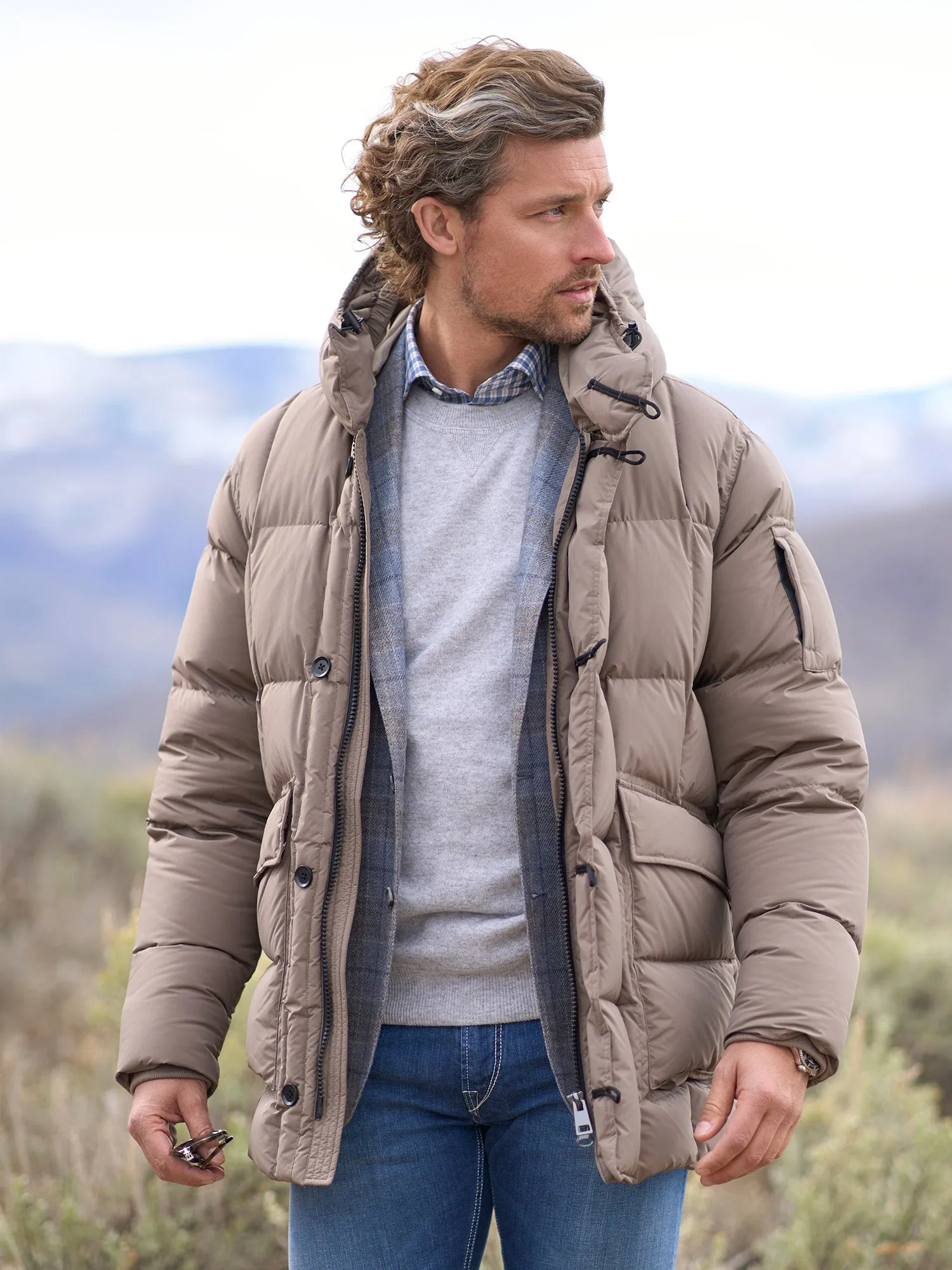 Asher Down Car Coat