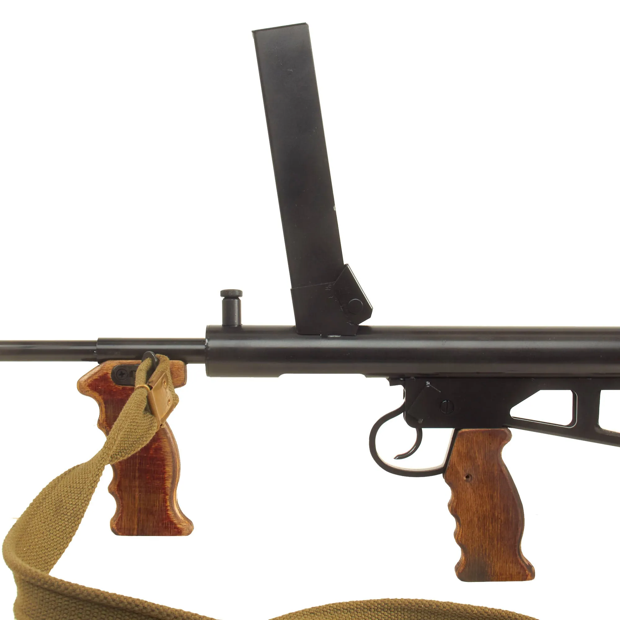 Australian WWII Owen MK1 Machine Carbine SMG Custom Fabricated Replica with Sling