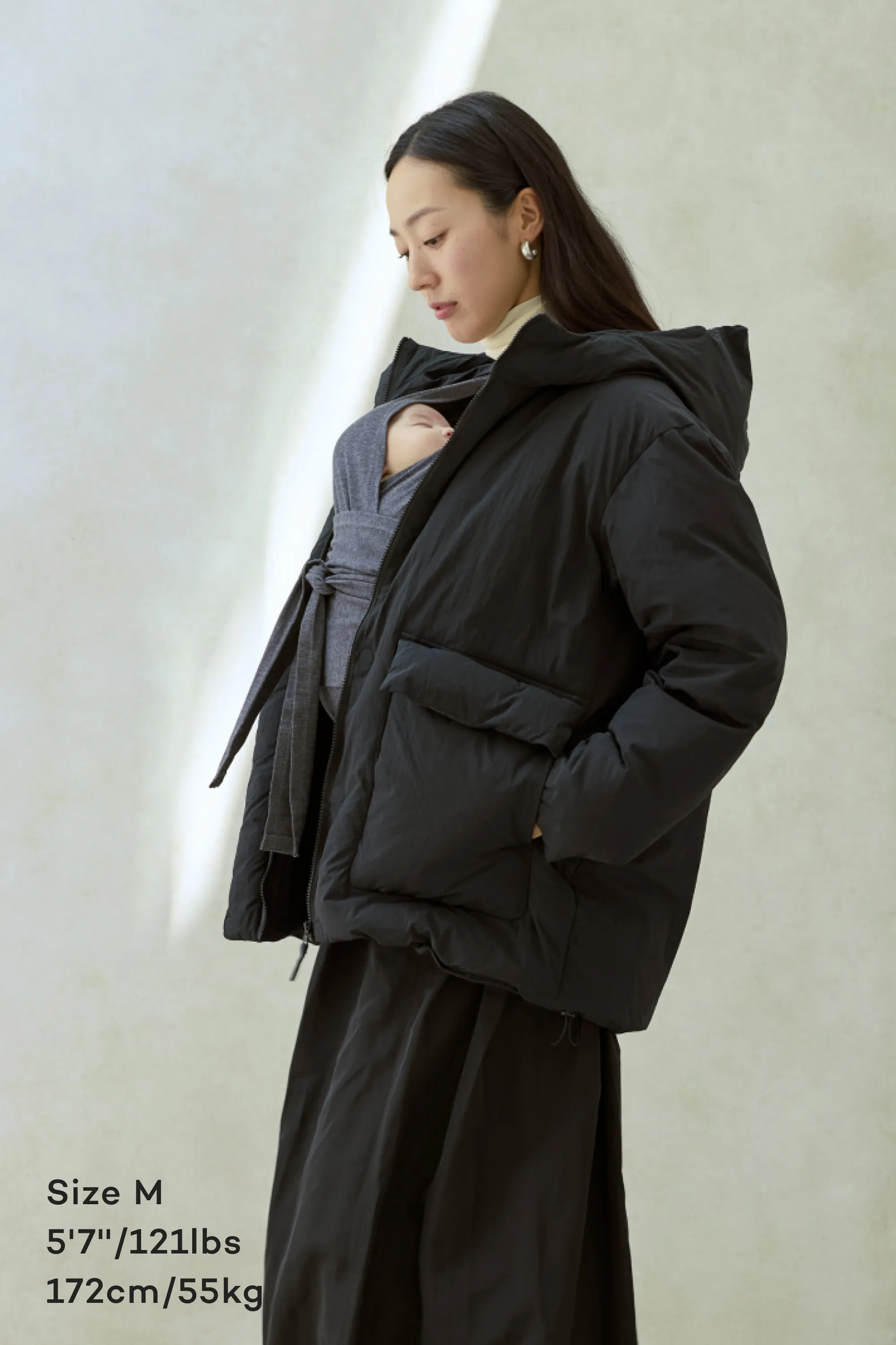 Babywearing Outerwear Puffer Jacket