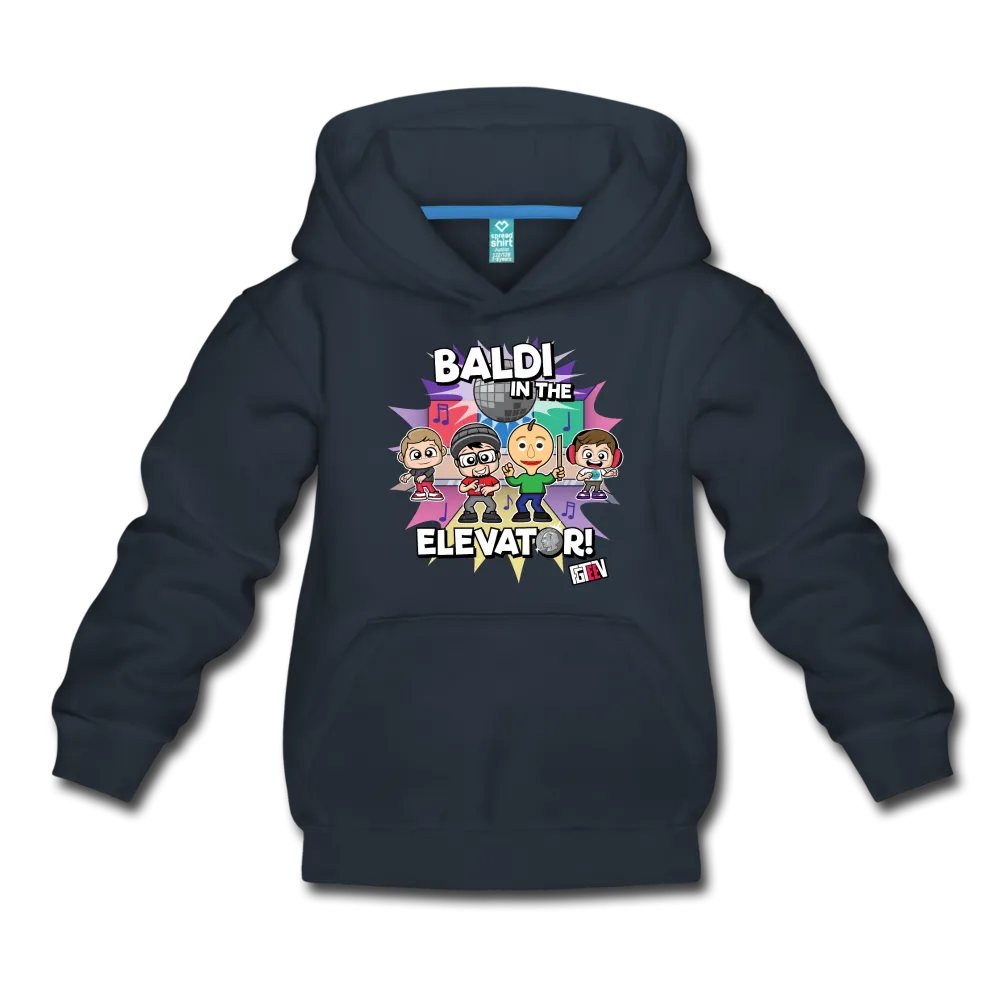 Baldi in the Elevator Hoodie (Youth)