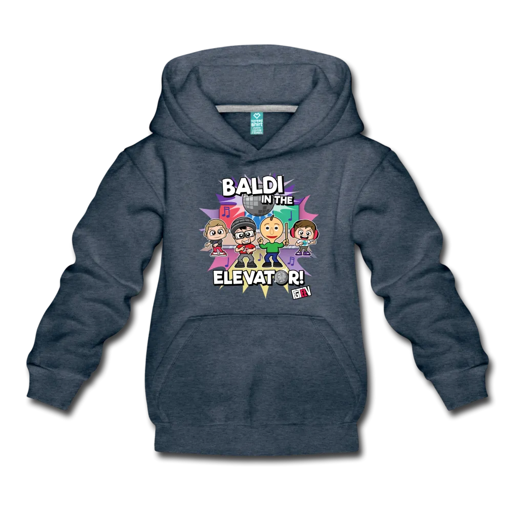 Baldi in the Elevator Hoodie (Youth)