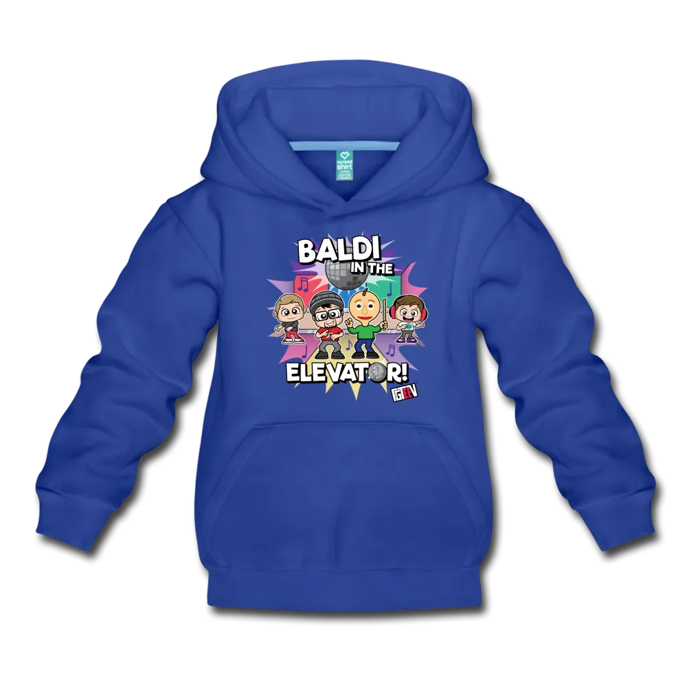 Baldi in the Elevator Hoodie (Youth)