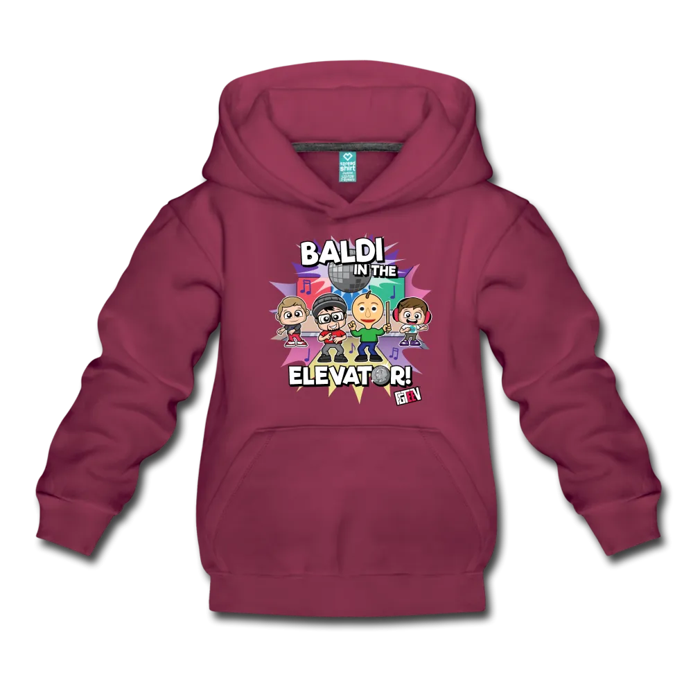 Baldi in the Elevator Hoodie (Youth)