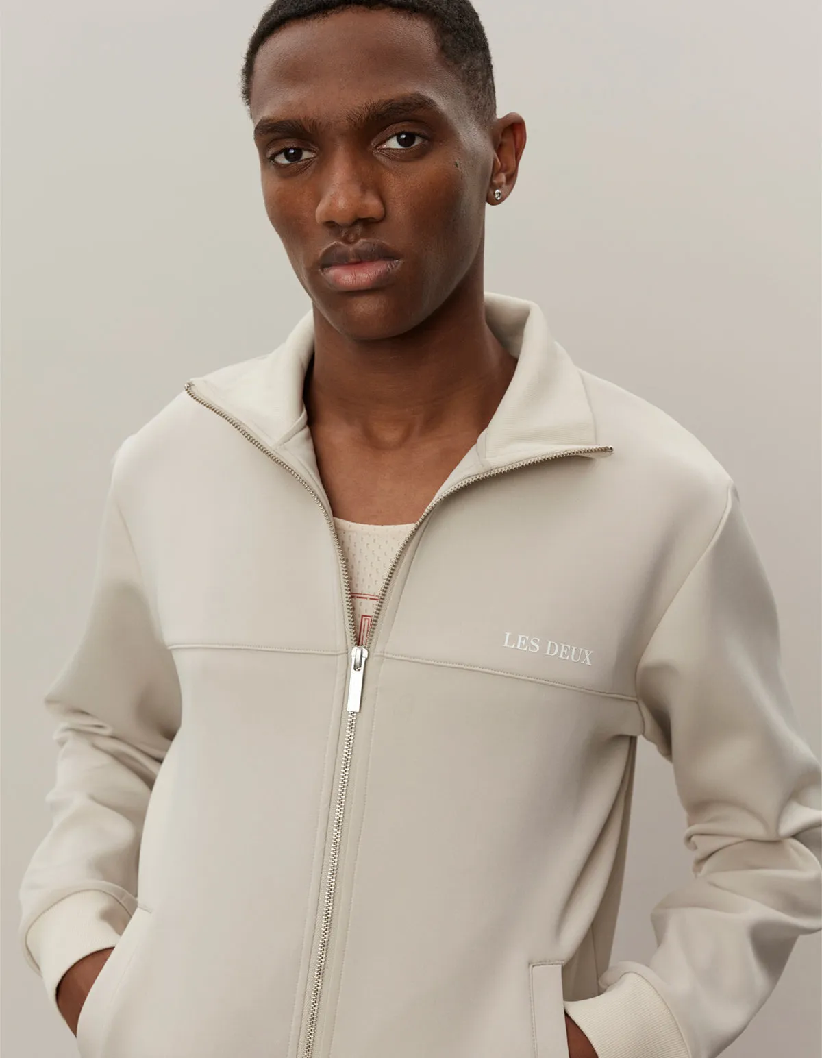 Ballier Track Jacket Light Sand