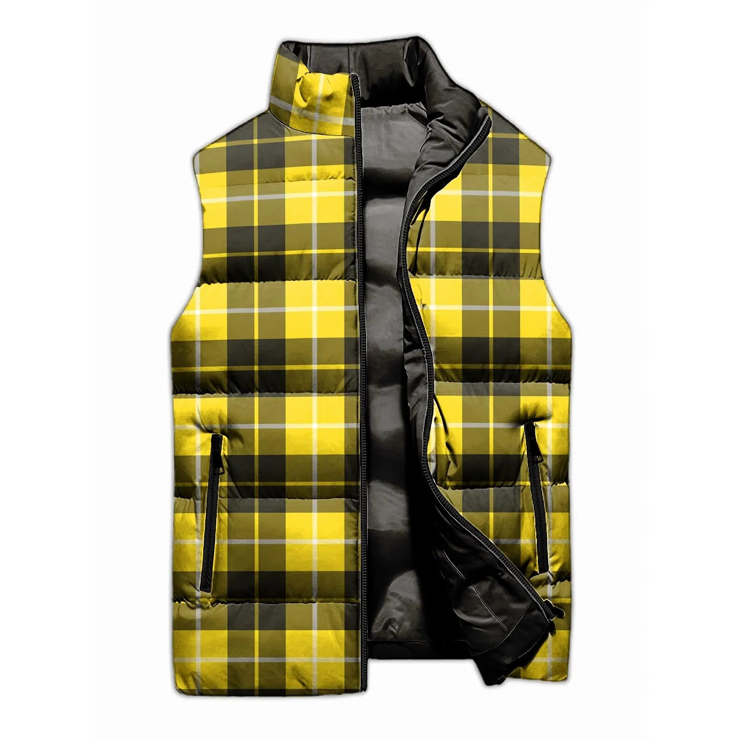 Barclay Dress Modern Tartan Sleeveless Puffer Jacket