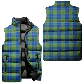 Barclay Hunting Ancient Tartan Sleeveless Puffer Jacket