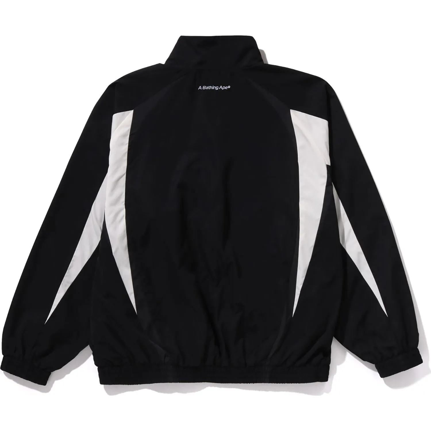 BATHING APE LOGO NYLON TRACK JACKET MENS