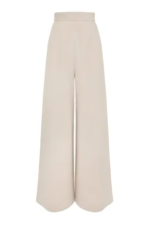 Beige Cotton Blend "Scopic" Trouser