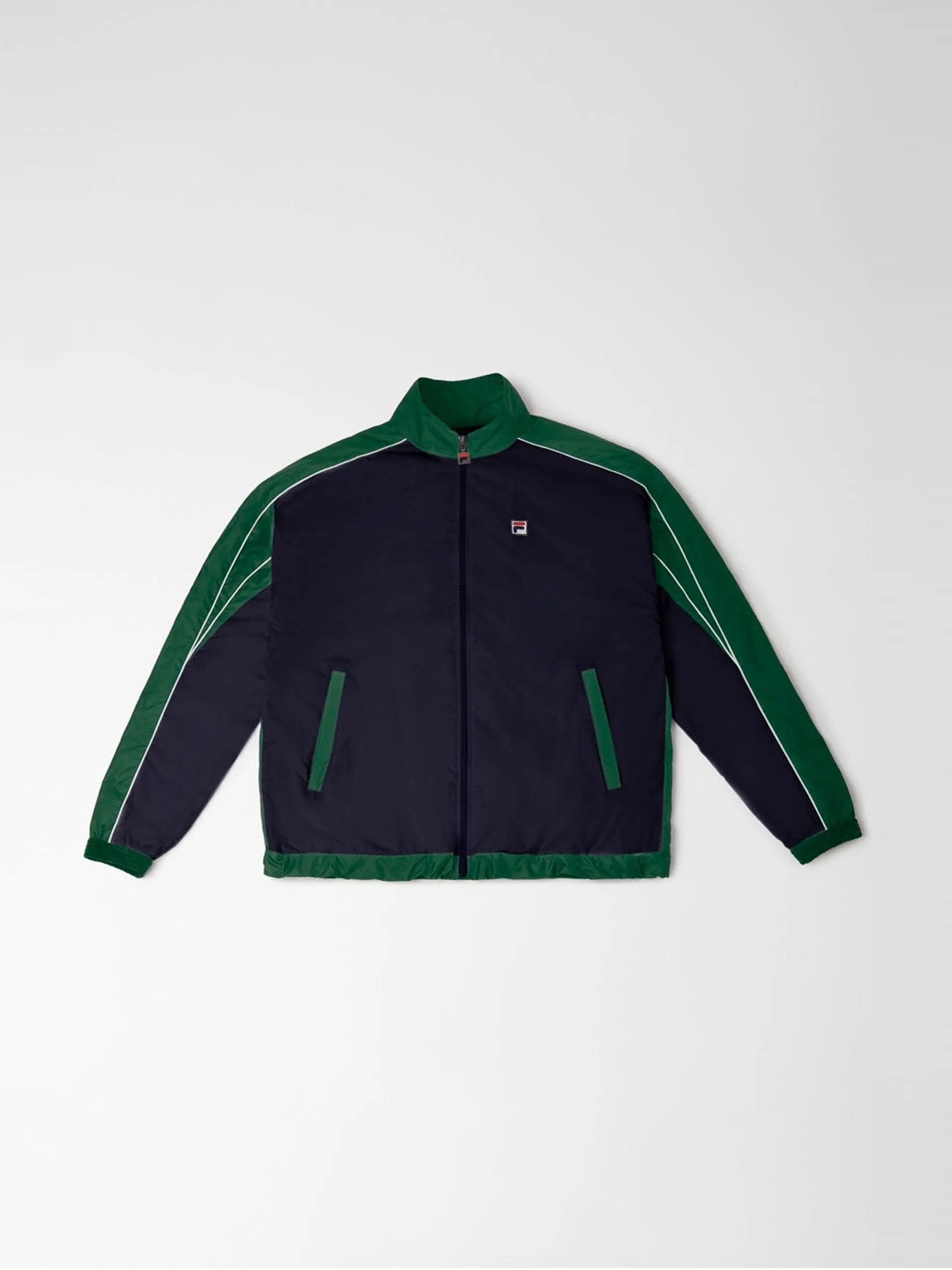 Bicolor track jacket