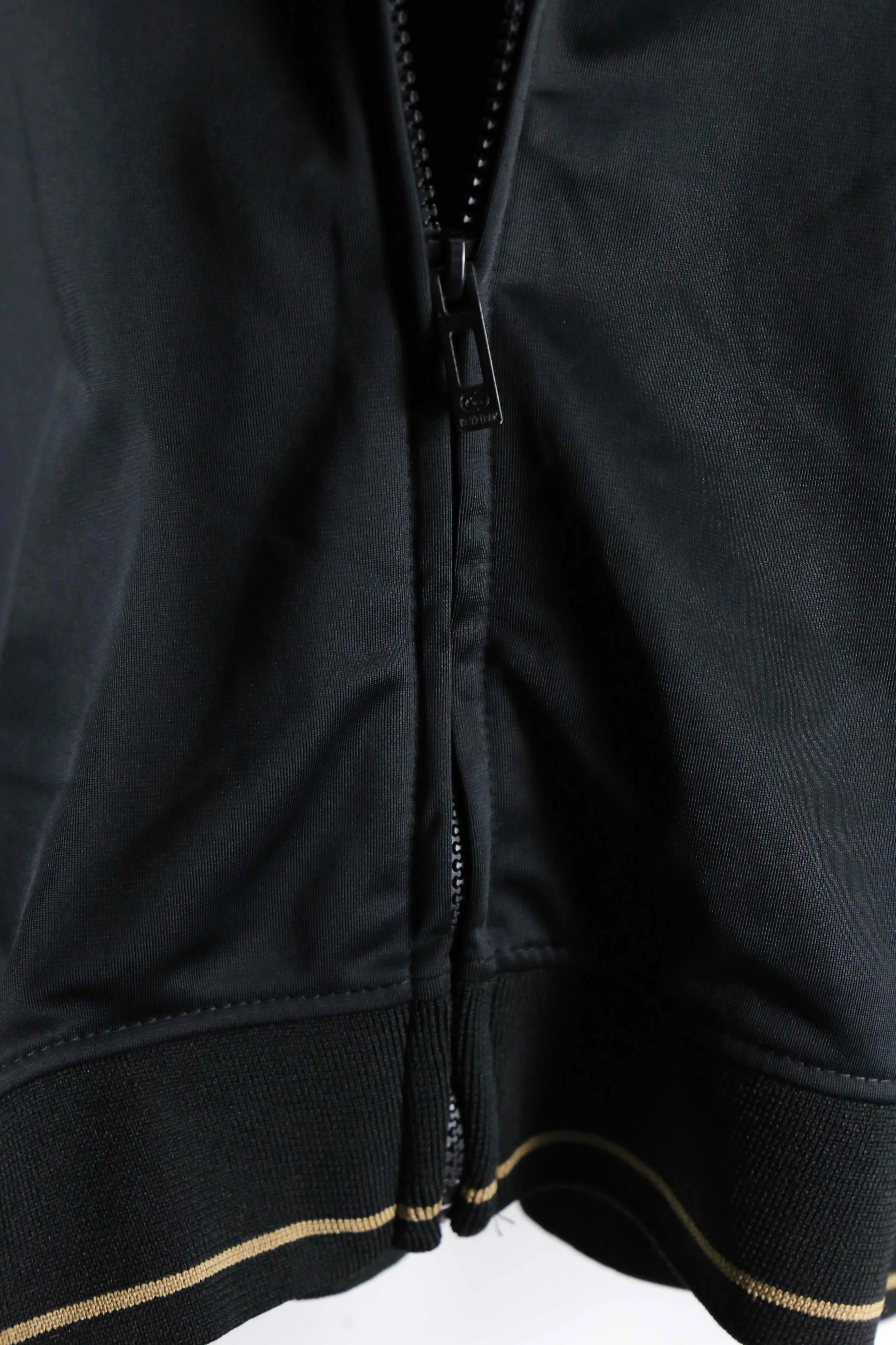 black color hi neck track jacket