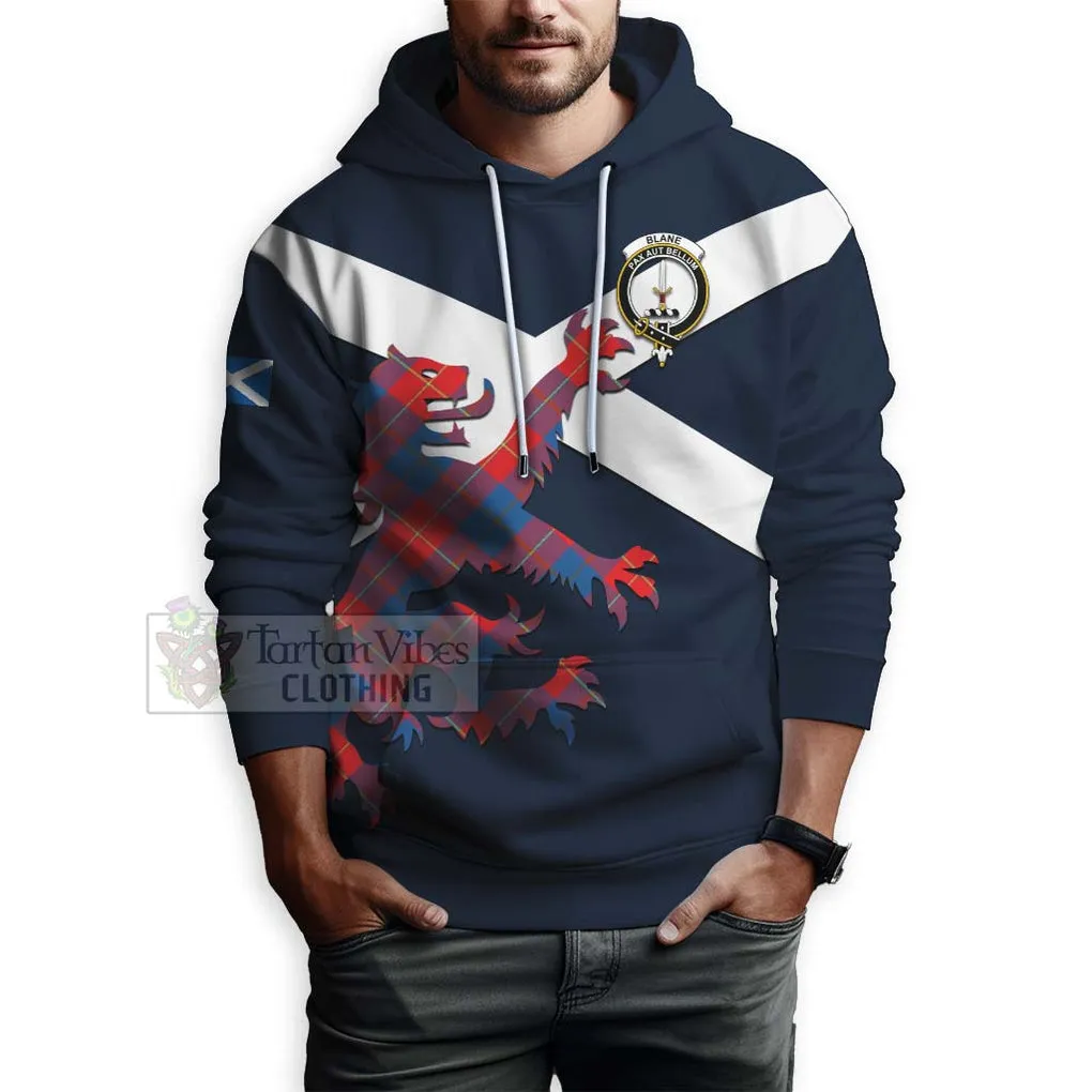 Blane Tartan Lion Rampant Hoodie Proudly Display Your Heritage with Alba Gu Brath and Clan Name