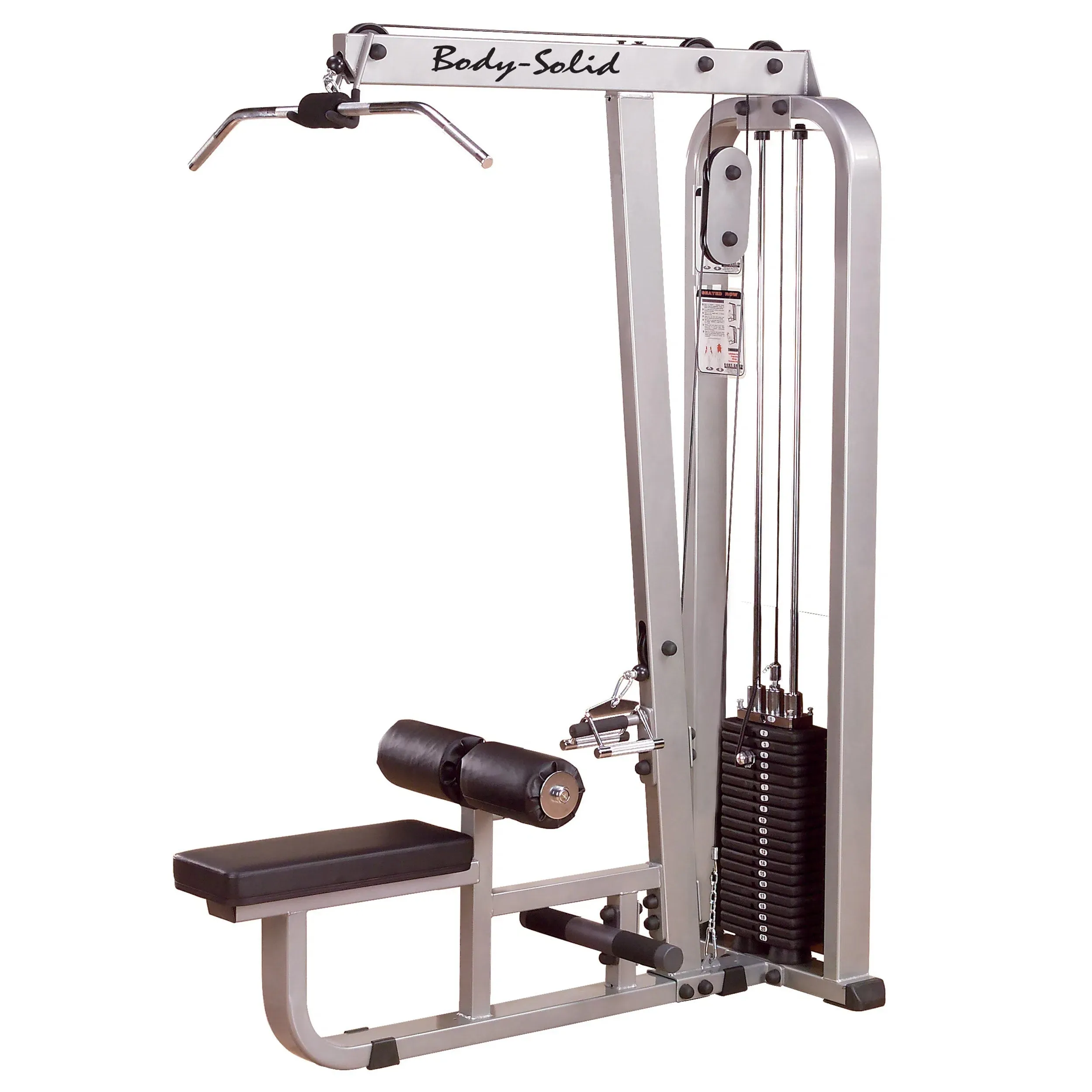 Body-Solid Pro Clubline Lat Pulldown and Row Machine (SLM300G)