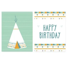 Boho Chic Tribal Birthday Party Signs, Graphic Decorations