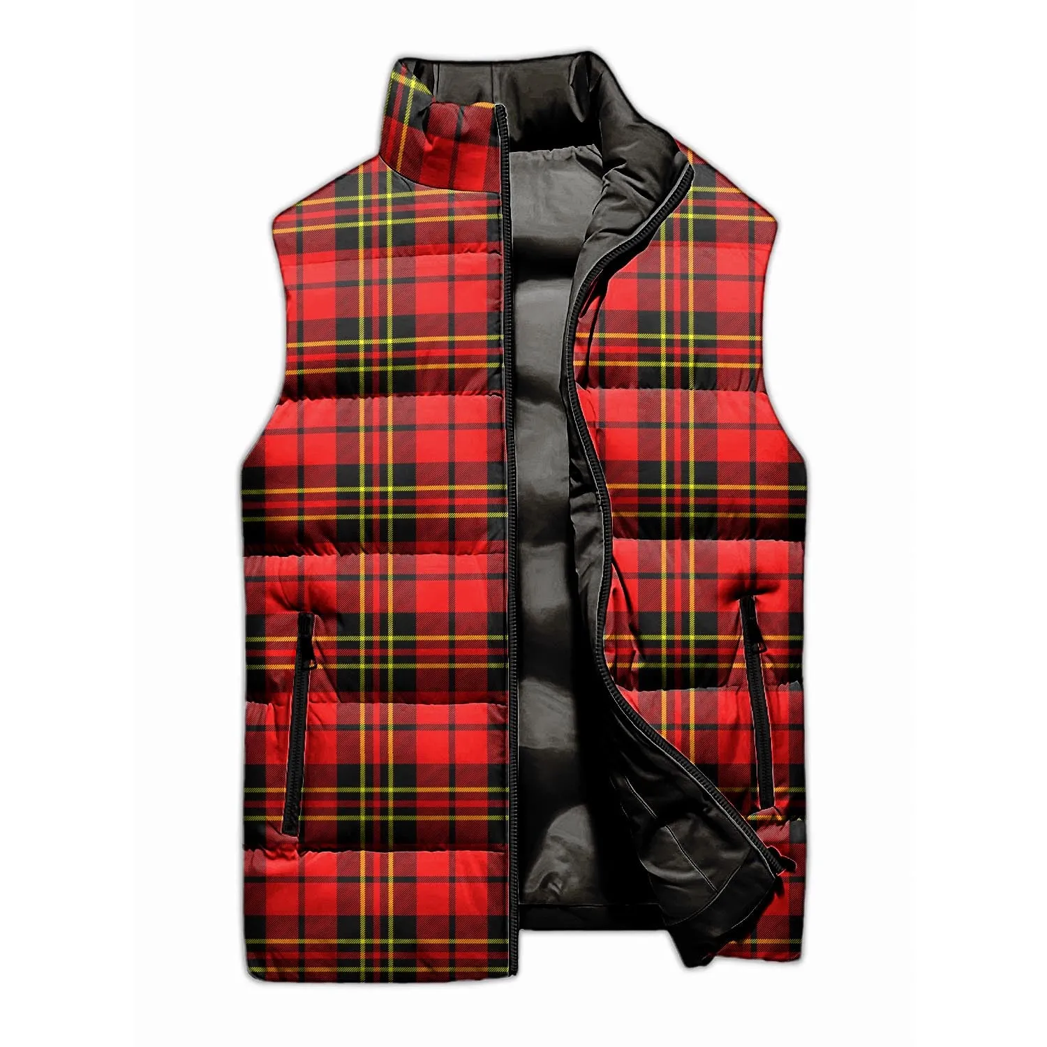 Brodie Modern Tartan Sleeveless Puffer Jacket