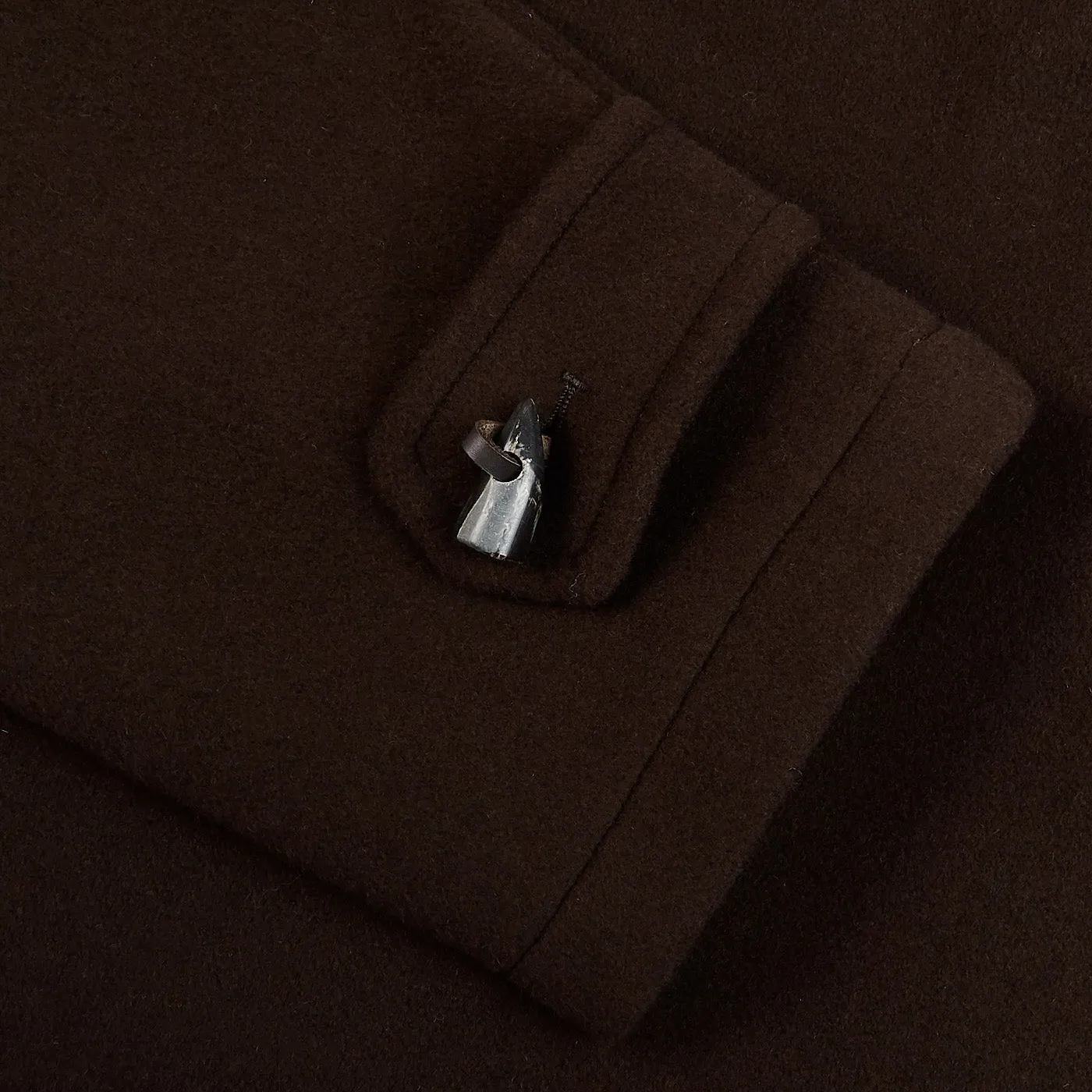 Brown Wool Morris Duffle Coat