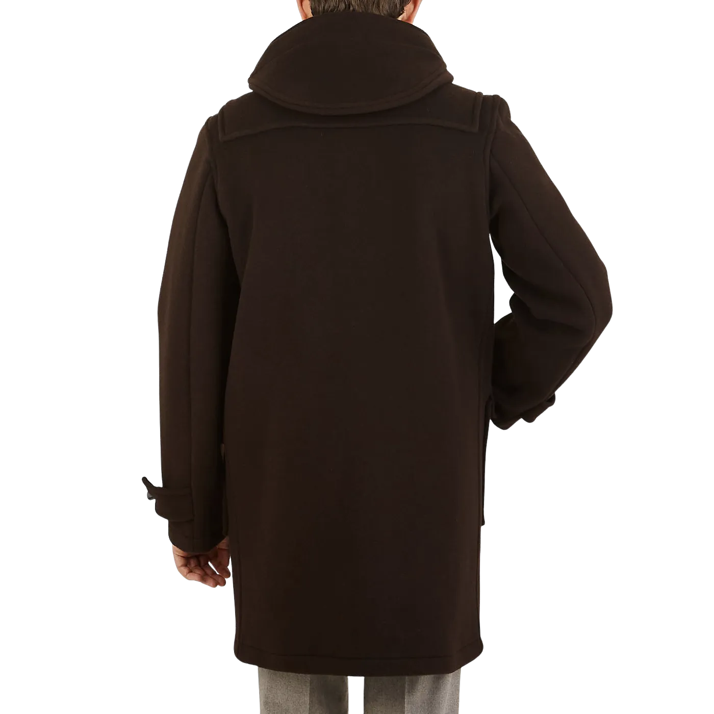 Brown Wool Morris Duffle Coat