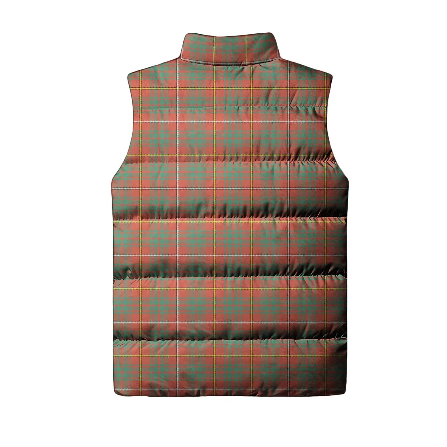 Bruce Ancient Tartan Sleeveless Puffer Jacket