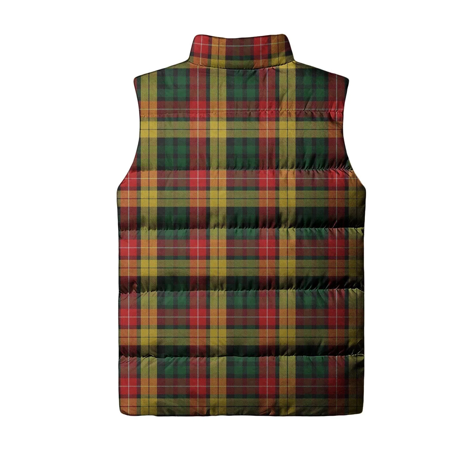 Buchanan Tartan Sleeveless Puffer Jacket