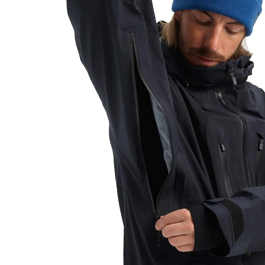 Burton 2024 AK Gore Hover Stretch Jacket - True Black