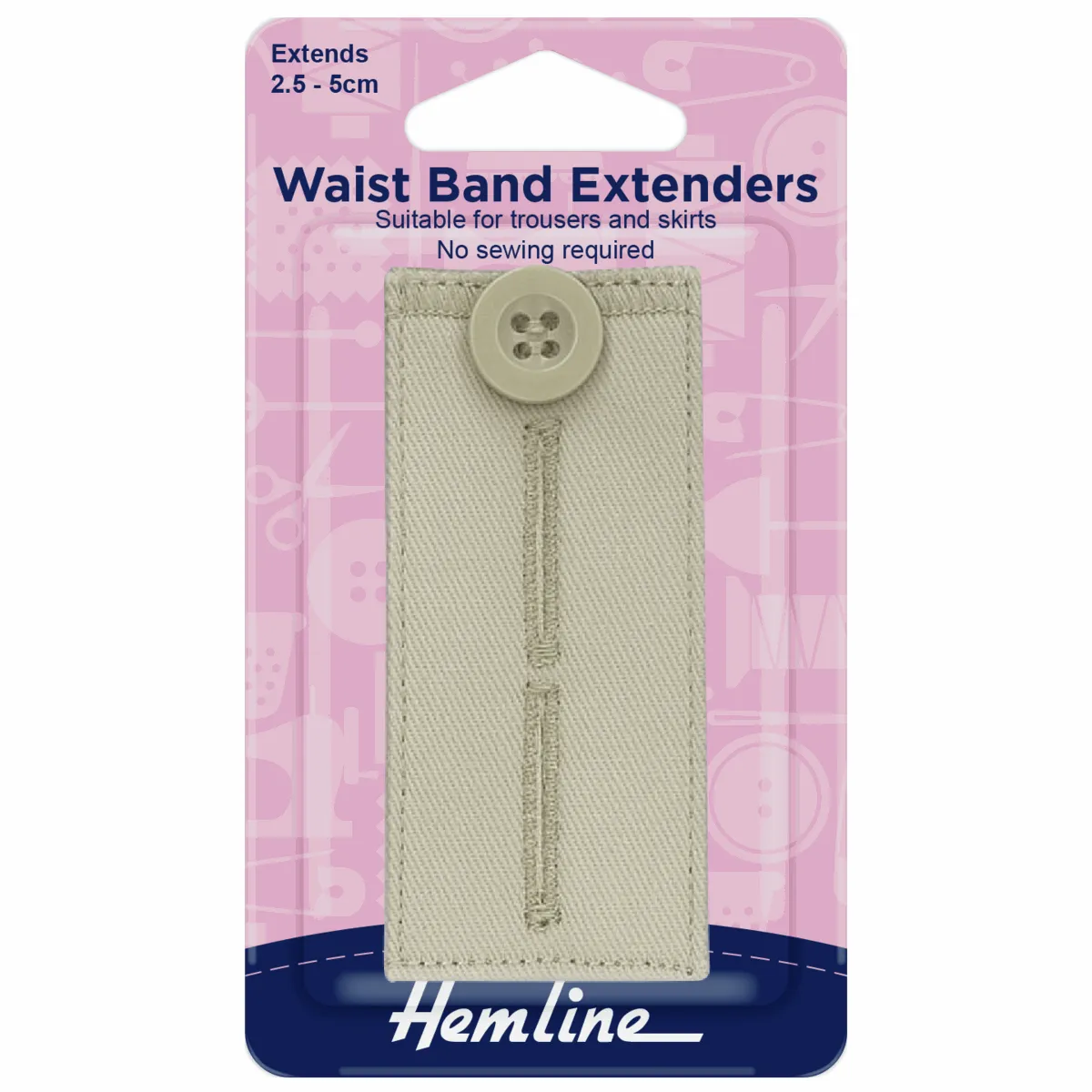 Button Waistband Extender - Nude