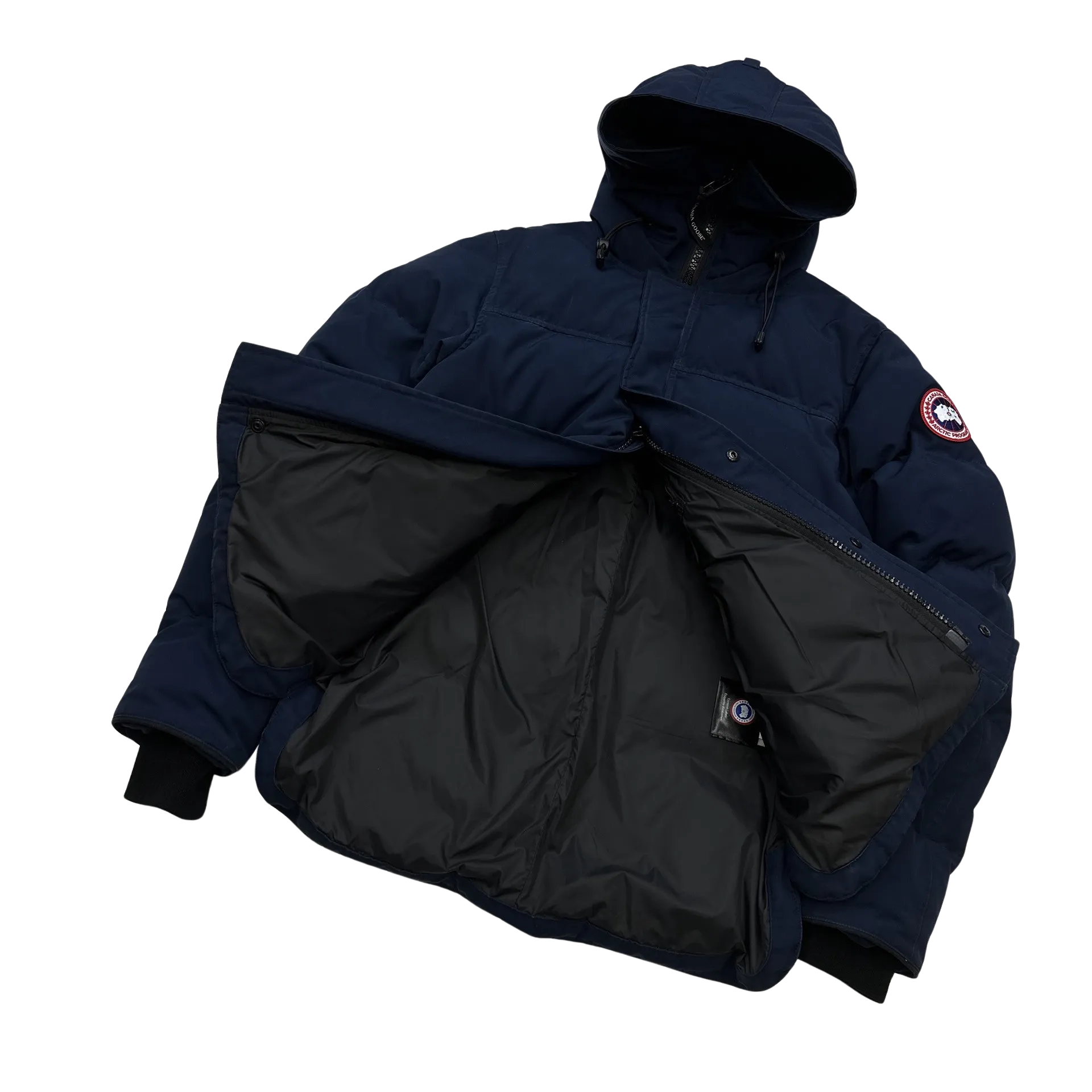 Canada Goose Navy Parka Jacket - Medium