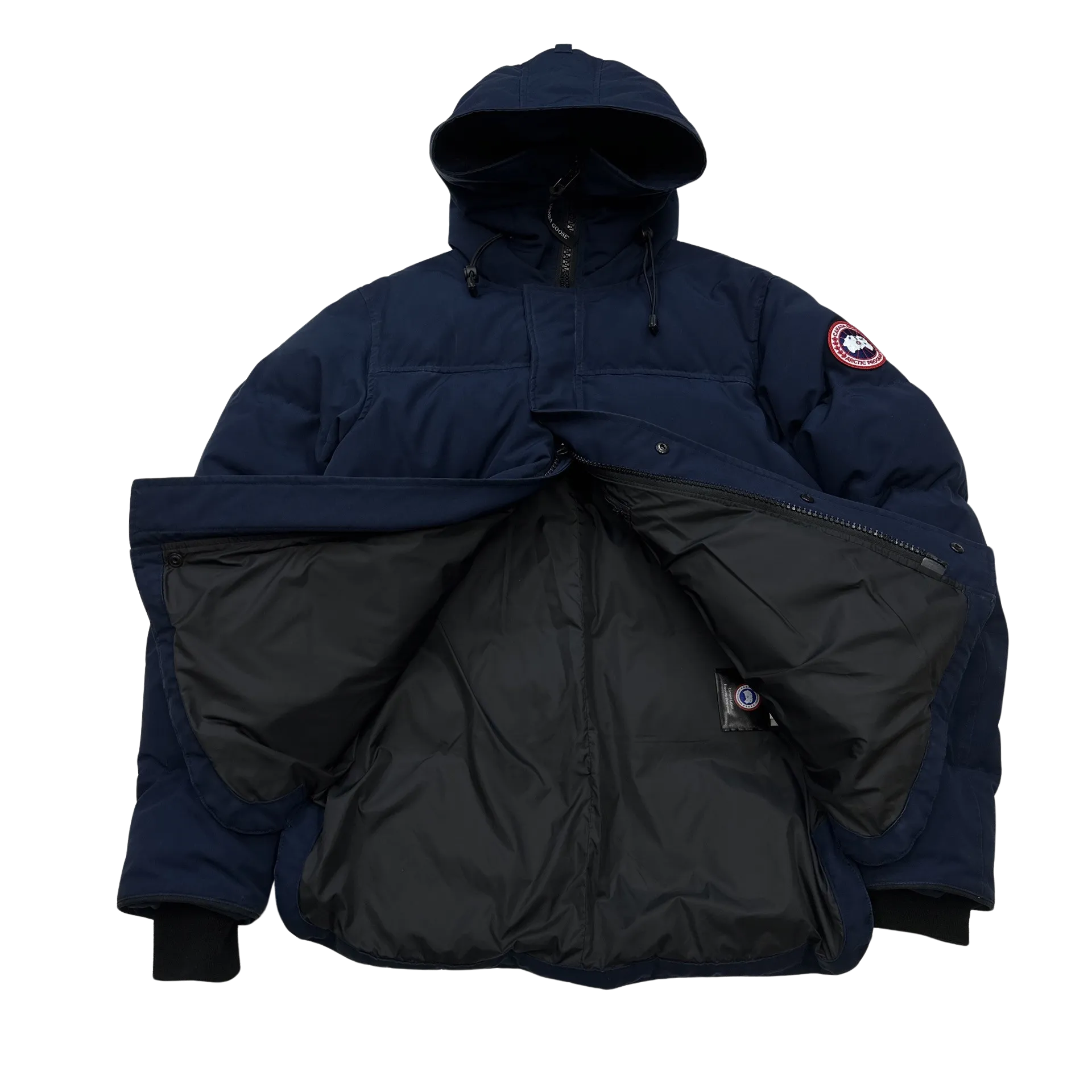 Canada Goose Navy Parka Jacket - Medium