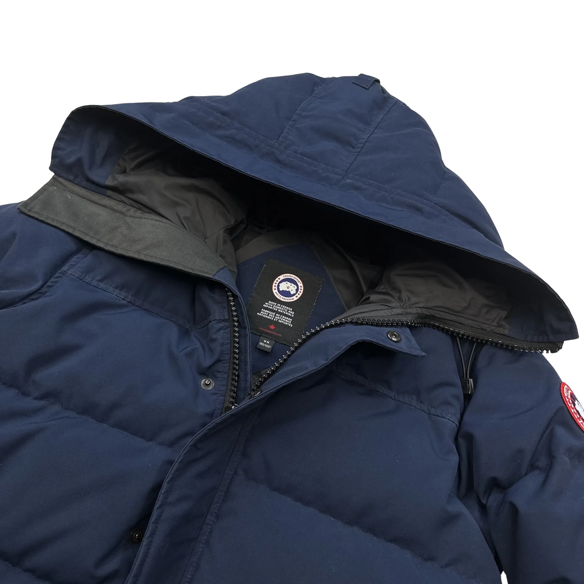 Canada Goose Navy Parka Jacket - Medium