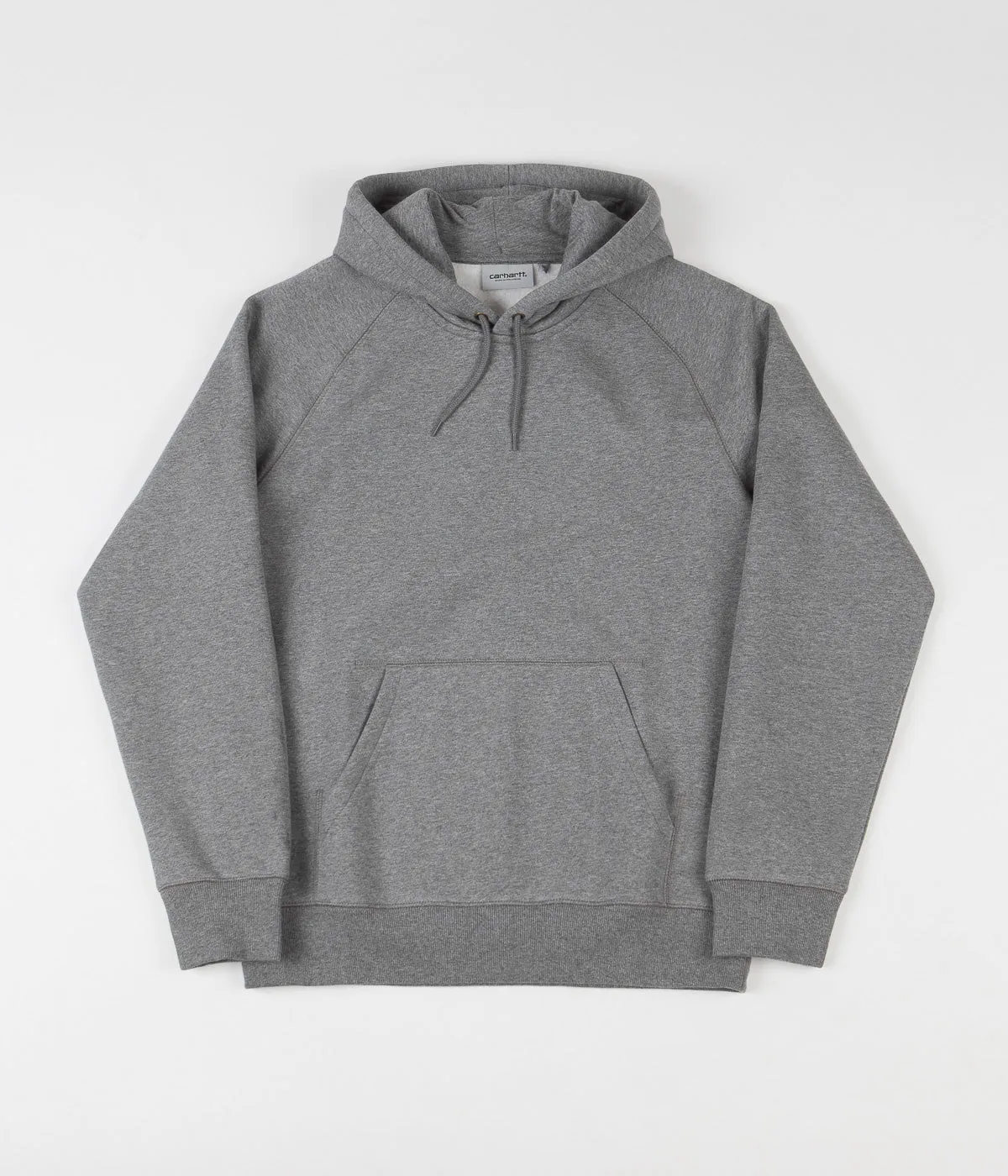 Carhartt Chase Hoodie - Dark Grey Heather / Gold