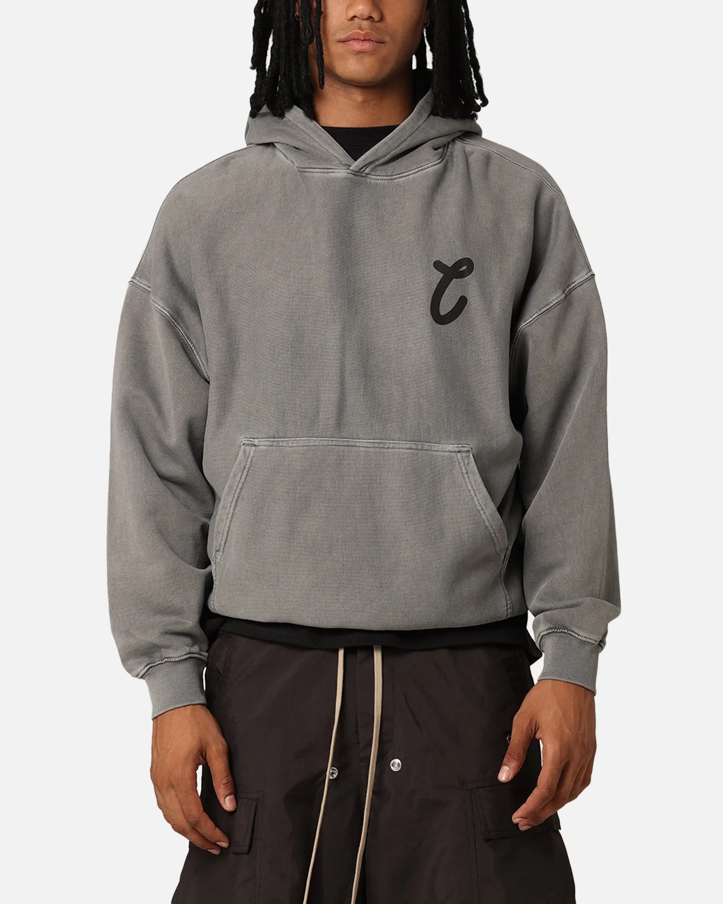 Carré Athletic Heritage Hoodie Washed Charcoal