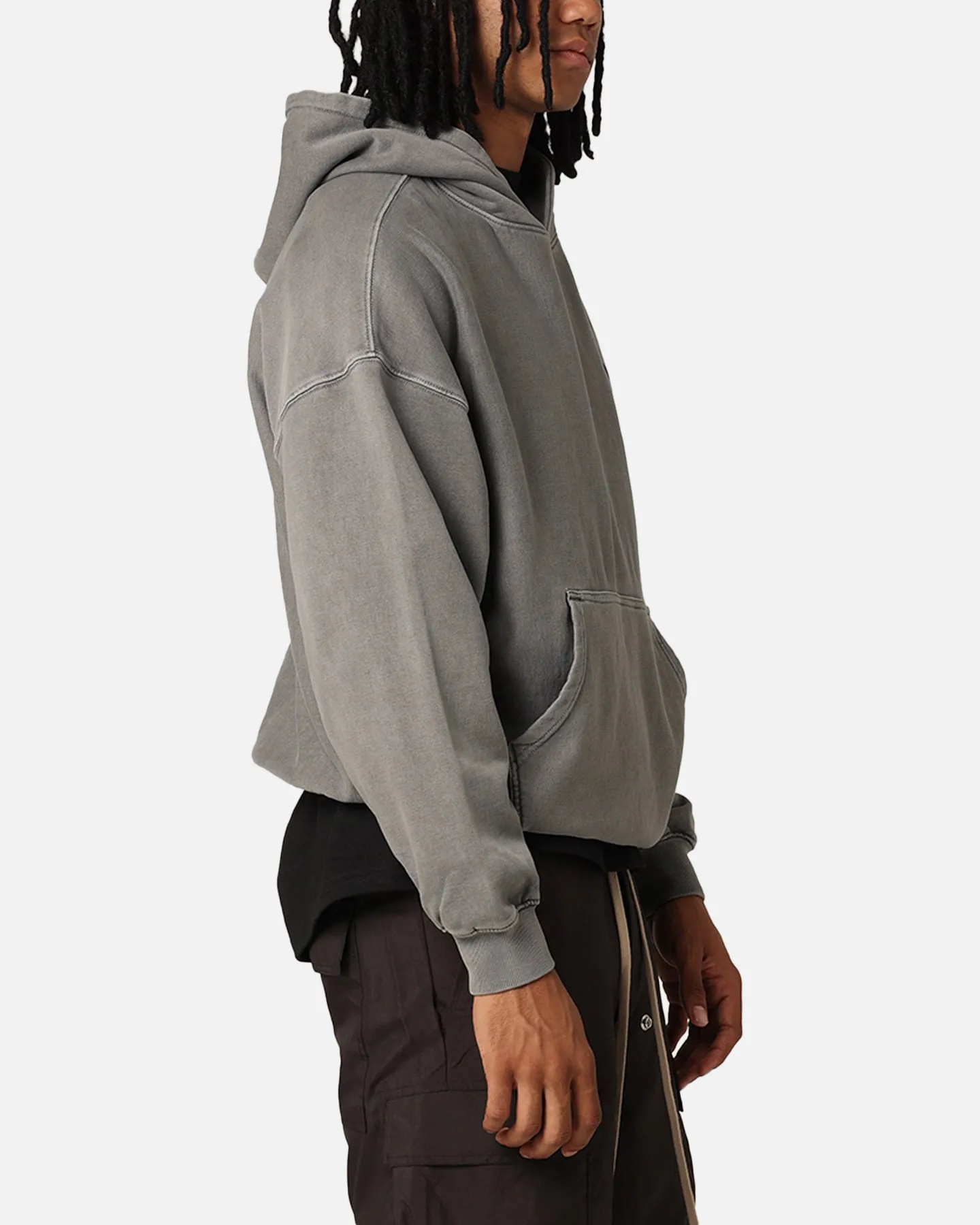 Carré Athletic Heritage Hoodie Washed Charcoal